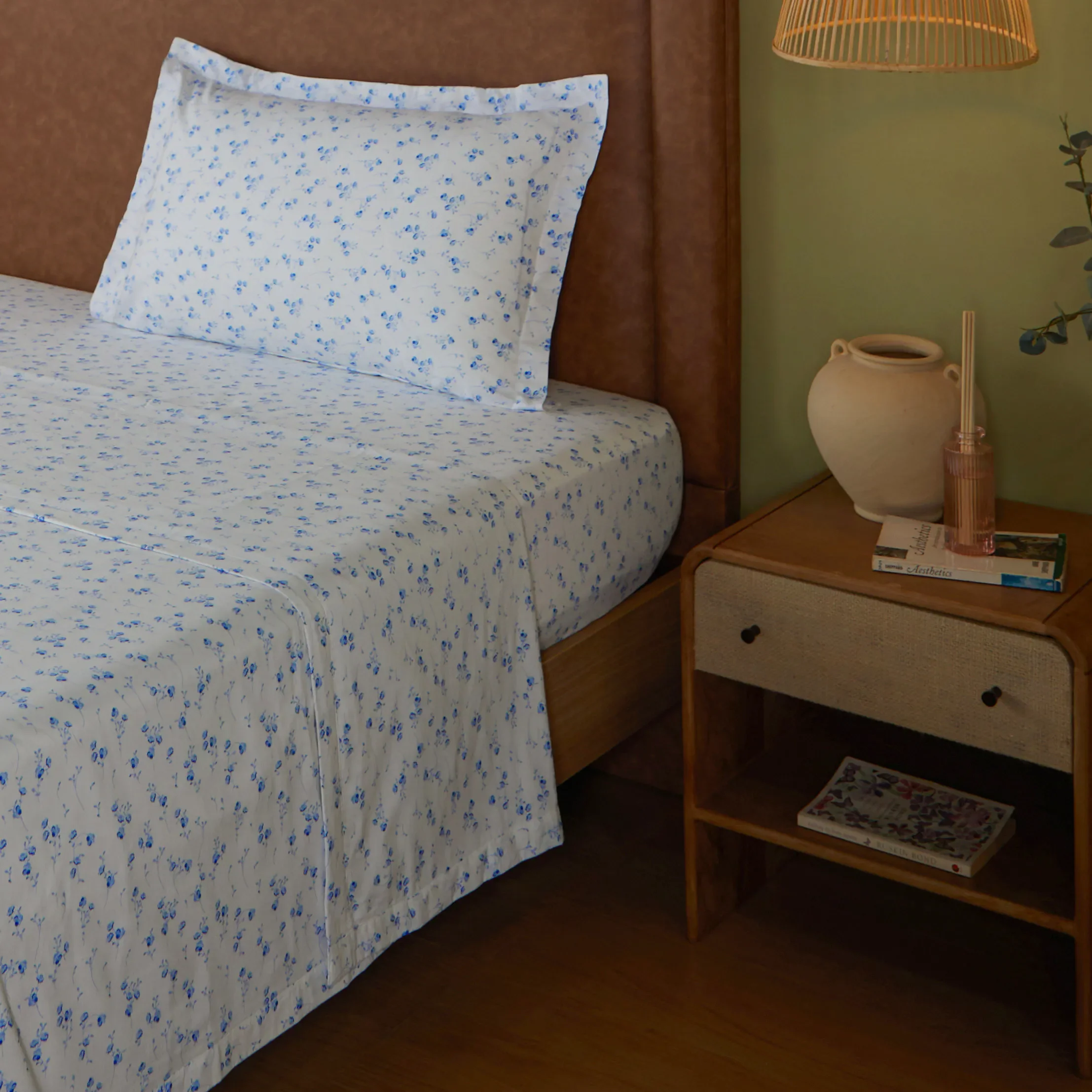 Bloomshire Classic | Everyday Charm Printed Reversible Dohar with Super Soft Flannel Layering-Blue - Image 16