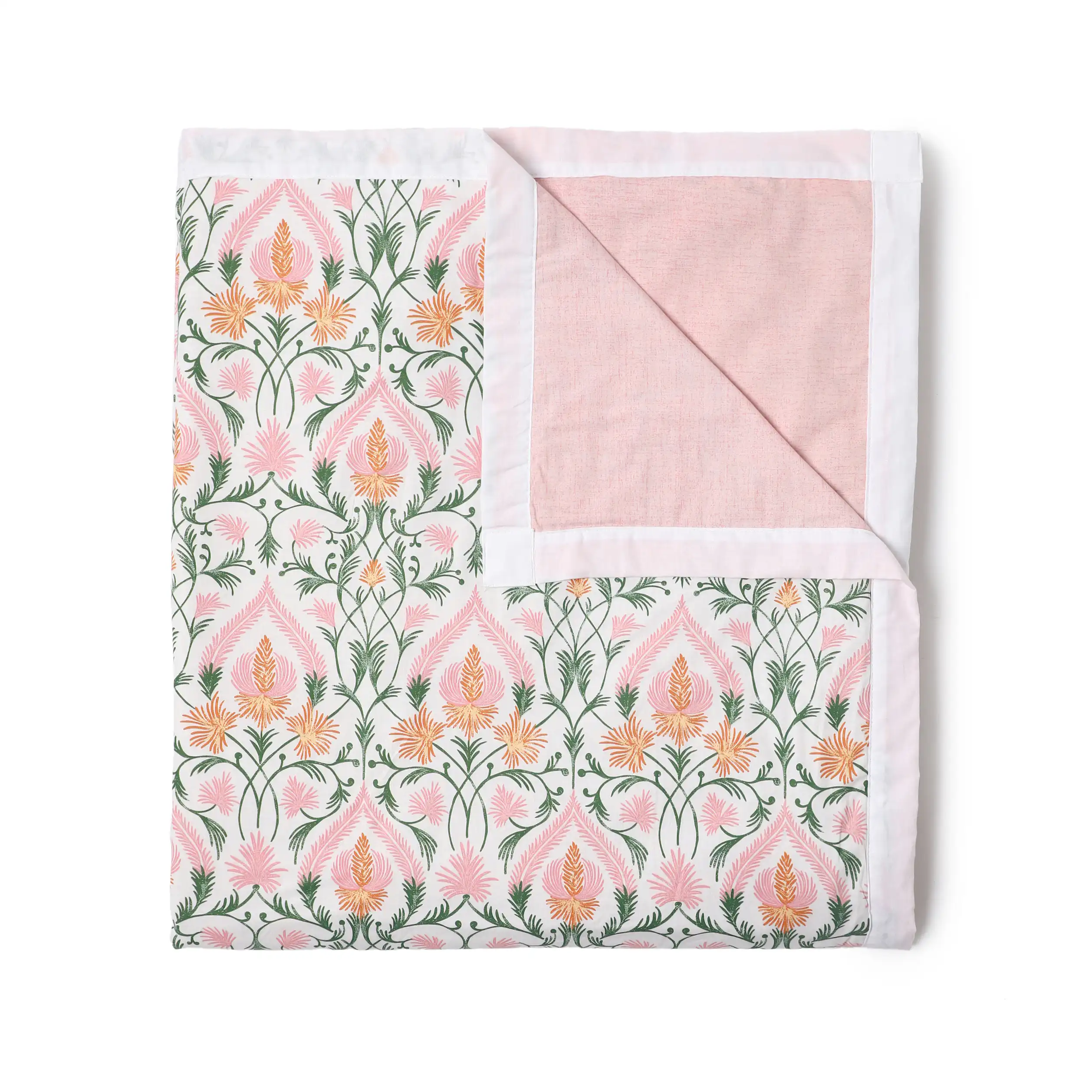 Bloomshire Classic | Everyday Charm Printed Reversible Dohar with Super Soft Flannel Layering-Blue - Image 24