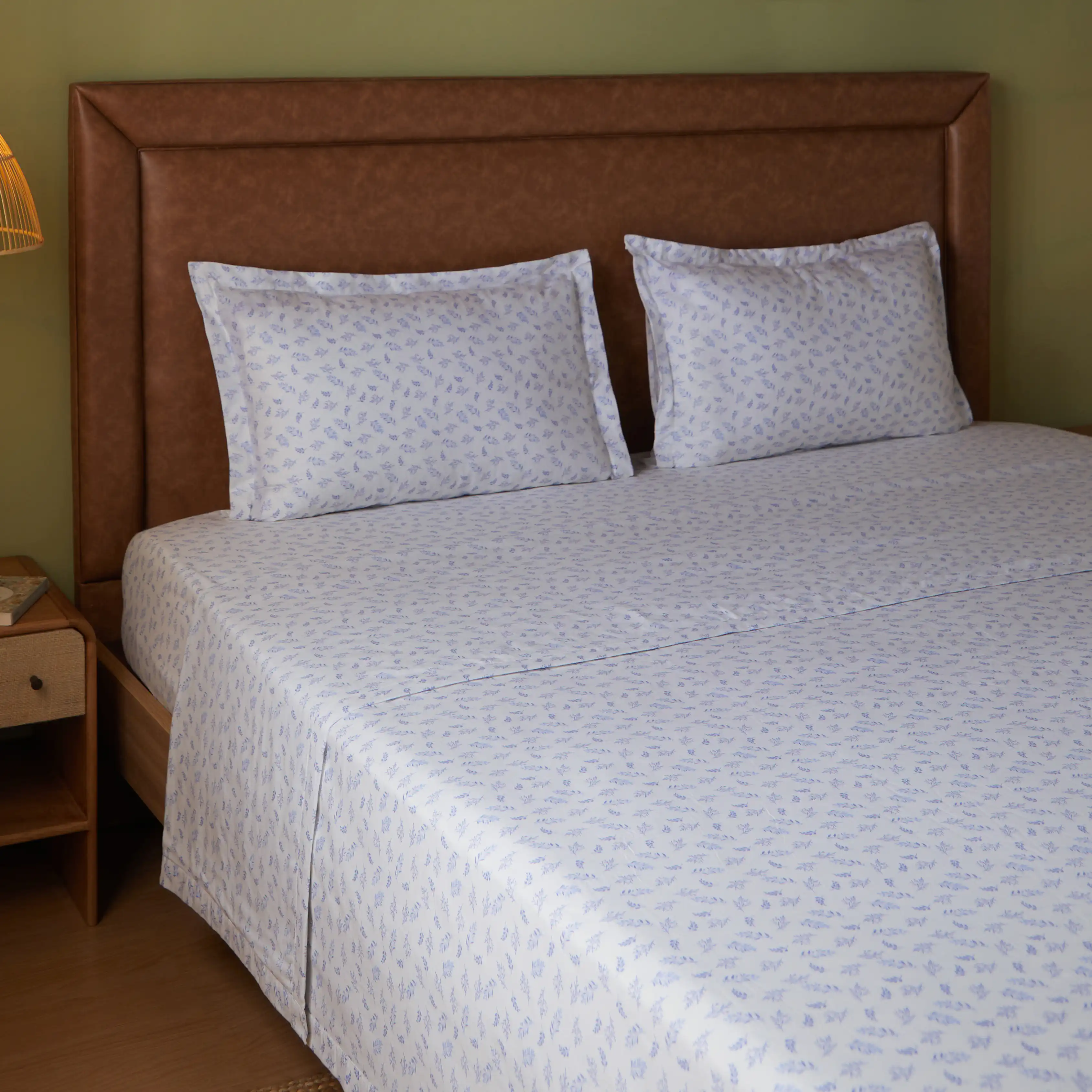 Bloomshire Classic | Everyday Charm Printed Reversible Dohar with Super Soft Flannel Layering-Blue - Image 37