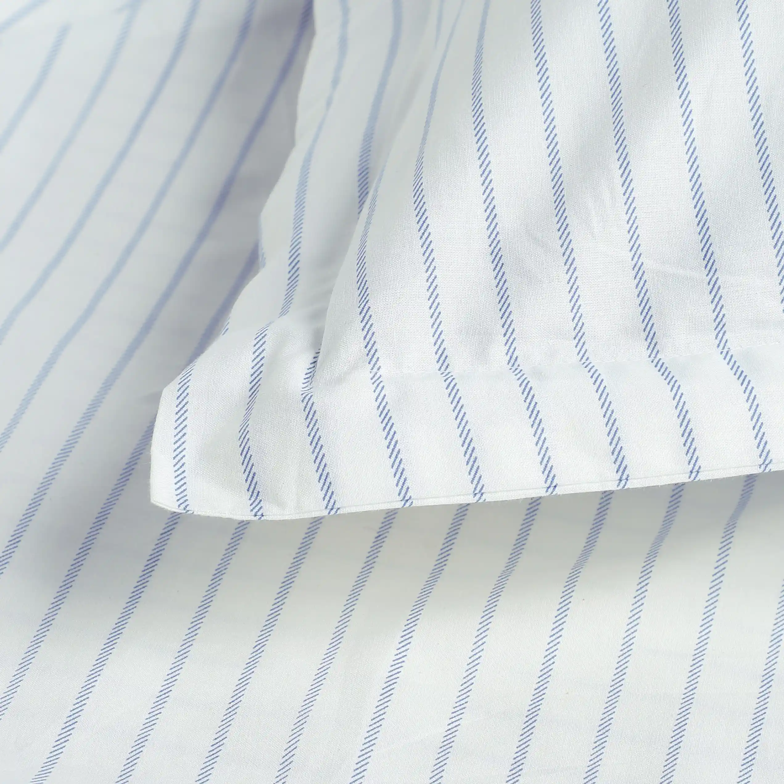 Bloomshire Classic | Everyday Charm Printed Cotton Fitted Sheet Set-Blue - Image 6