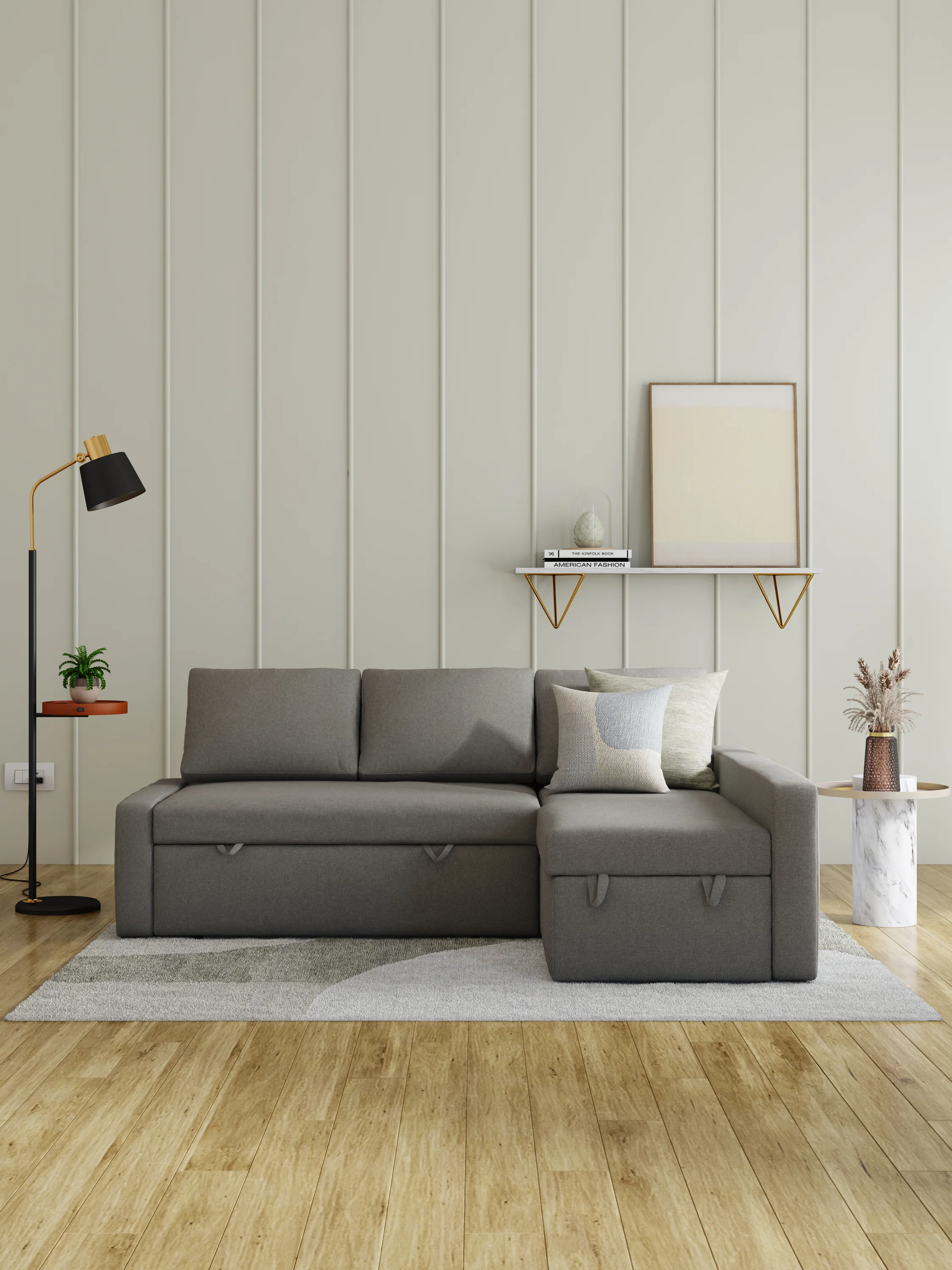 Callie Sofa Cum Bed, Right Aligned - Image 3