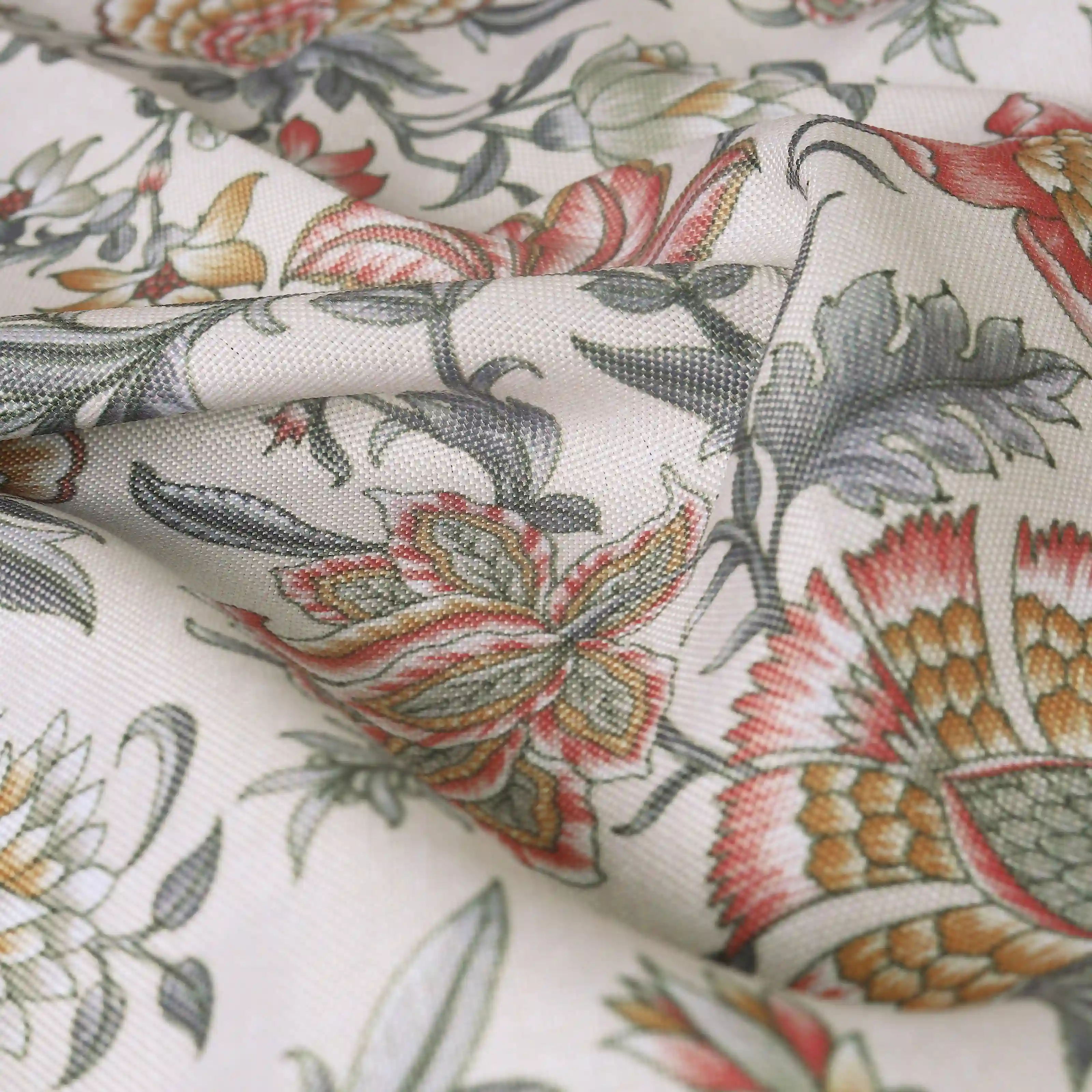 Chippa Lane Set Of 2 Printed Readymade Curtains | Chintz Affair - Image 11