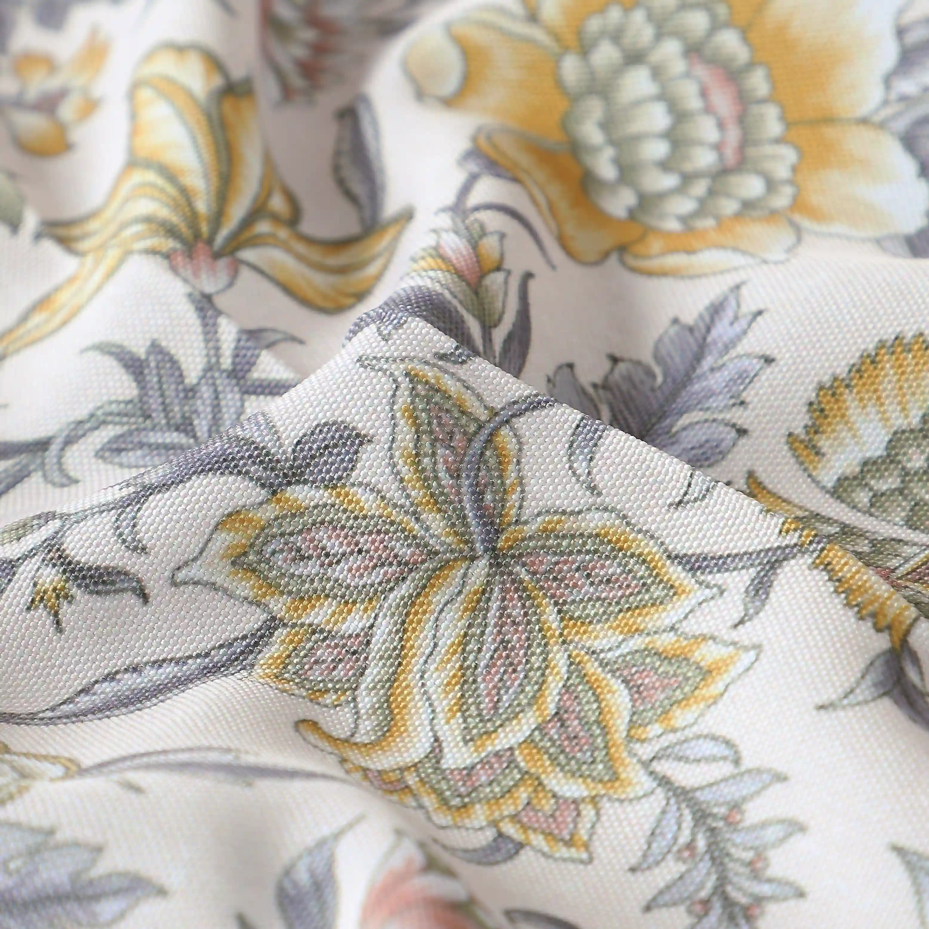 Chippa Lane Set Of 2 Printed Readymade Curtains | Chintz Affair - Image 15