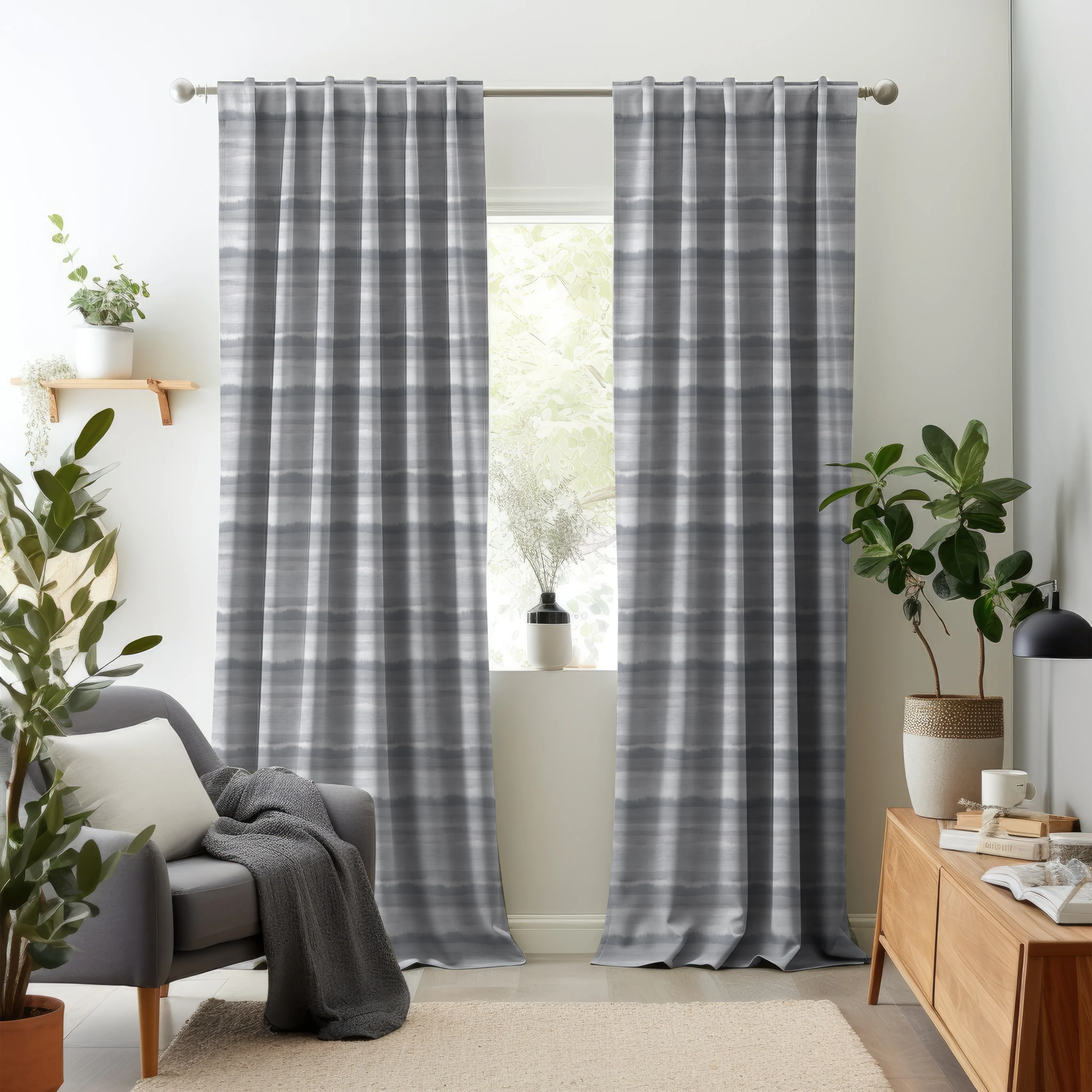 Cosmic Charm Edition 3 - Mist | Made to Order Light Filtering Curtains - Image 13