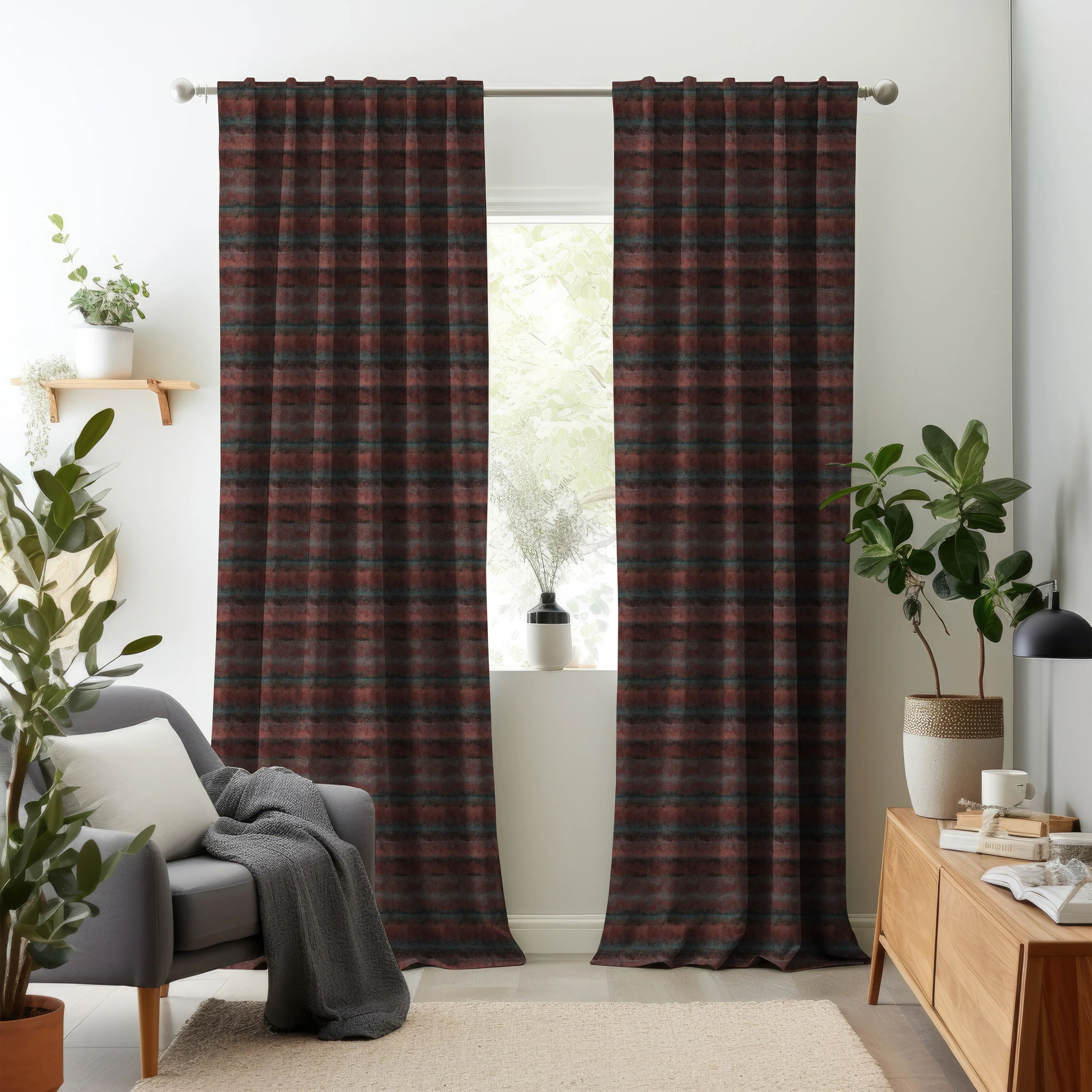 Cosmic Charm Edition 4 - Nadim | Made to Order Light Filtering Curtains - Image 16