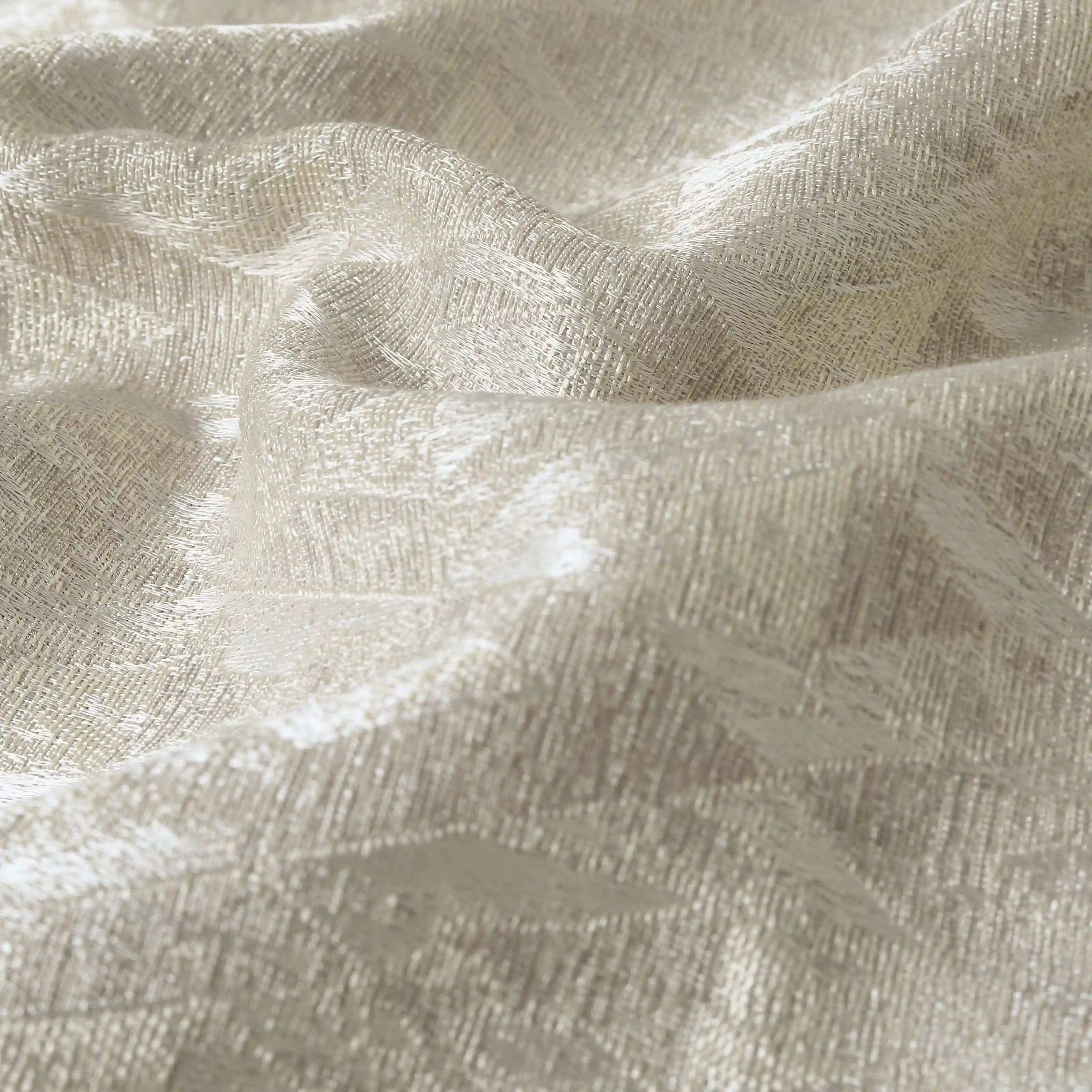 De Jacquard - Classic Set Of 2 Jacquard Readymade Curtains | Diamond Drift - Image 7