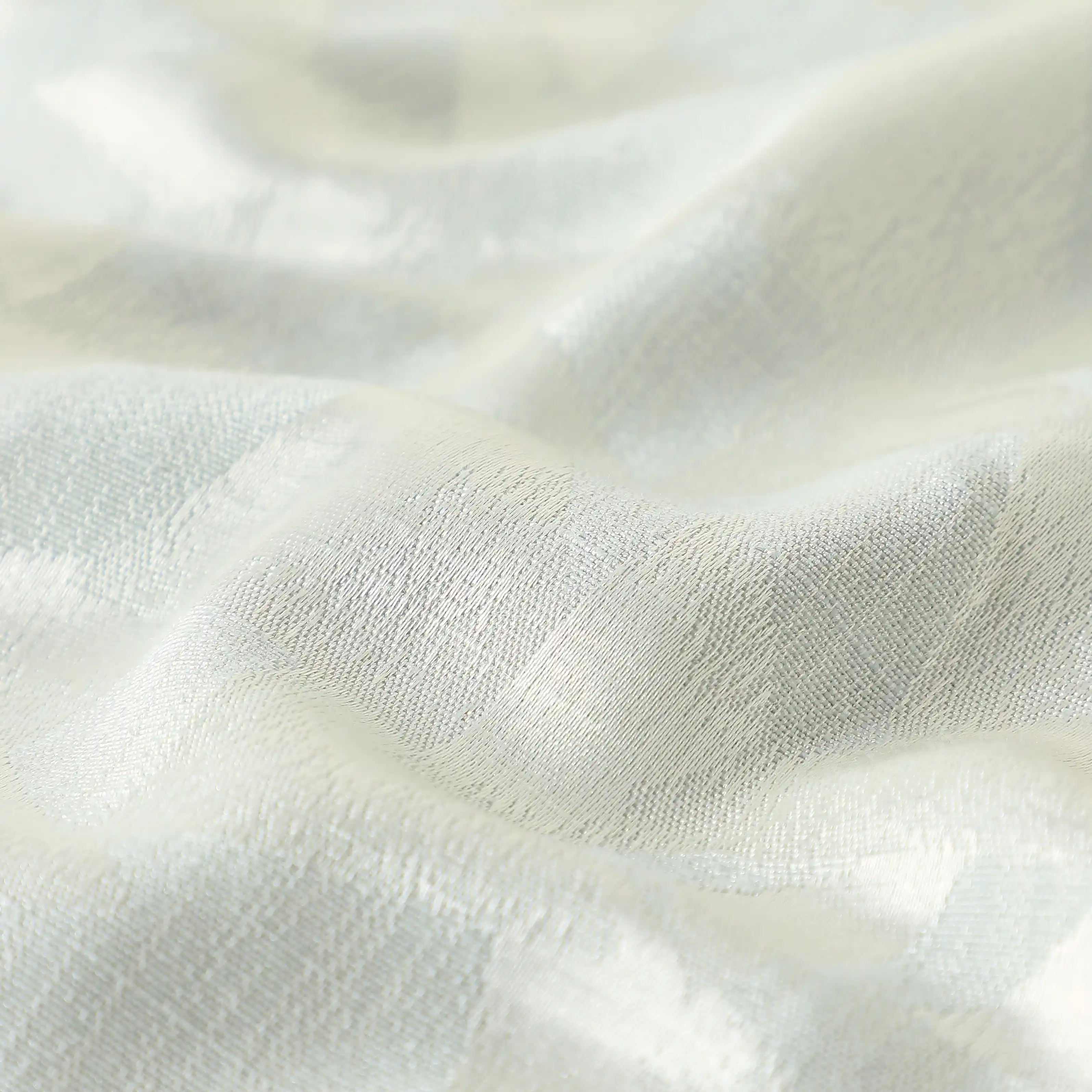 De Jacquard - Classic Set Of 2 Jacquard Readymade Curtains | Geometric Haze - Image 7