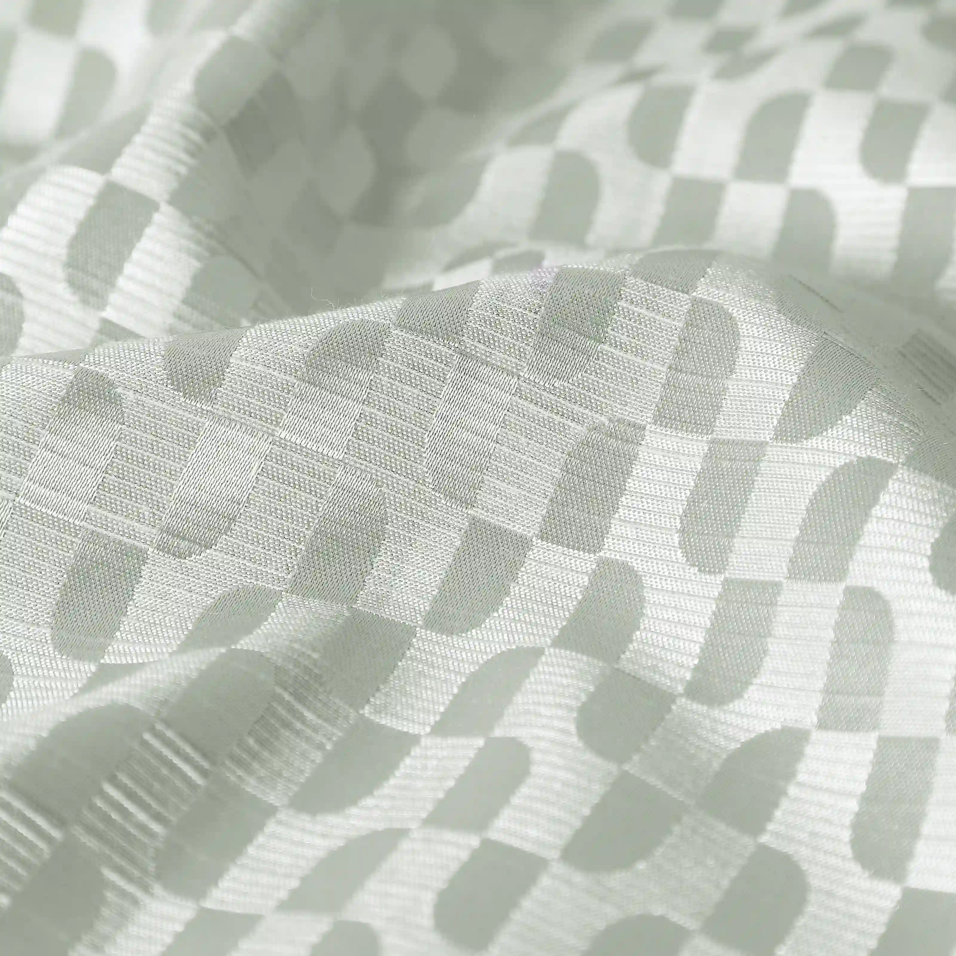 De Jacquard - Classic Set Of 2 Jacquard Readymade Curtains | Rolling Rhythm - Image 15