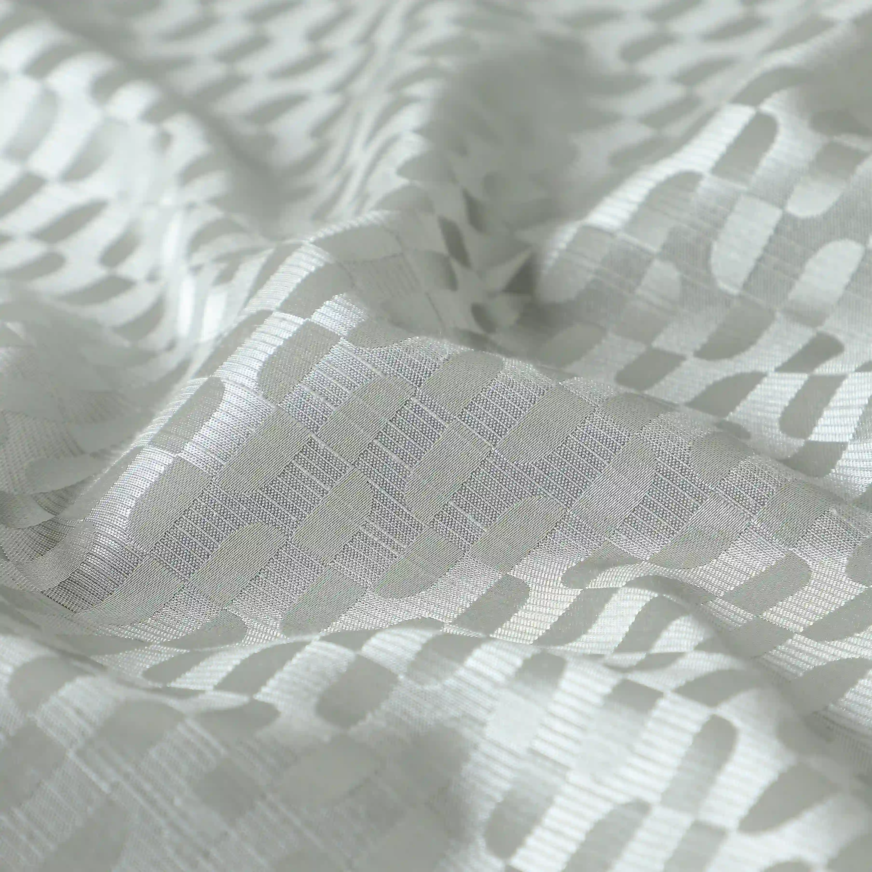 De Jacquard - Classic Set Of 2 Jacquard Readymade Curtains | Rolling Rhythm - Image 23