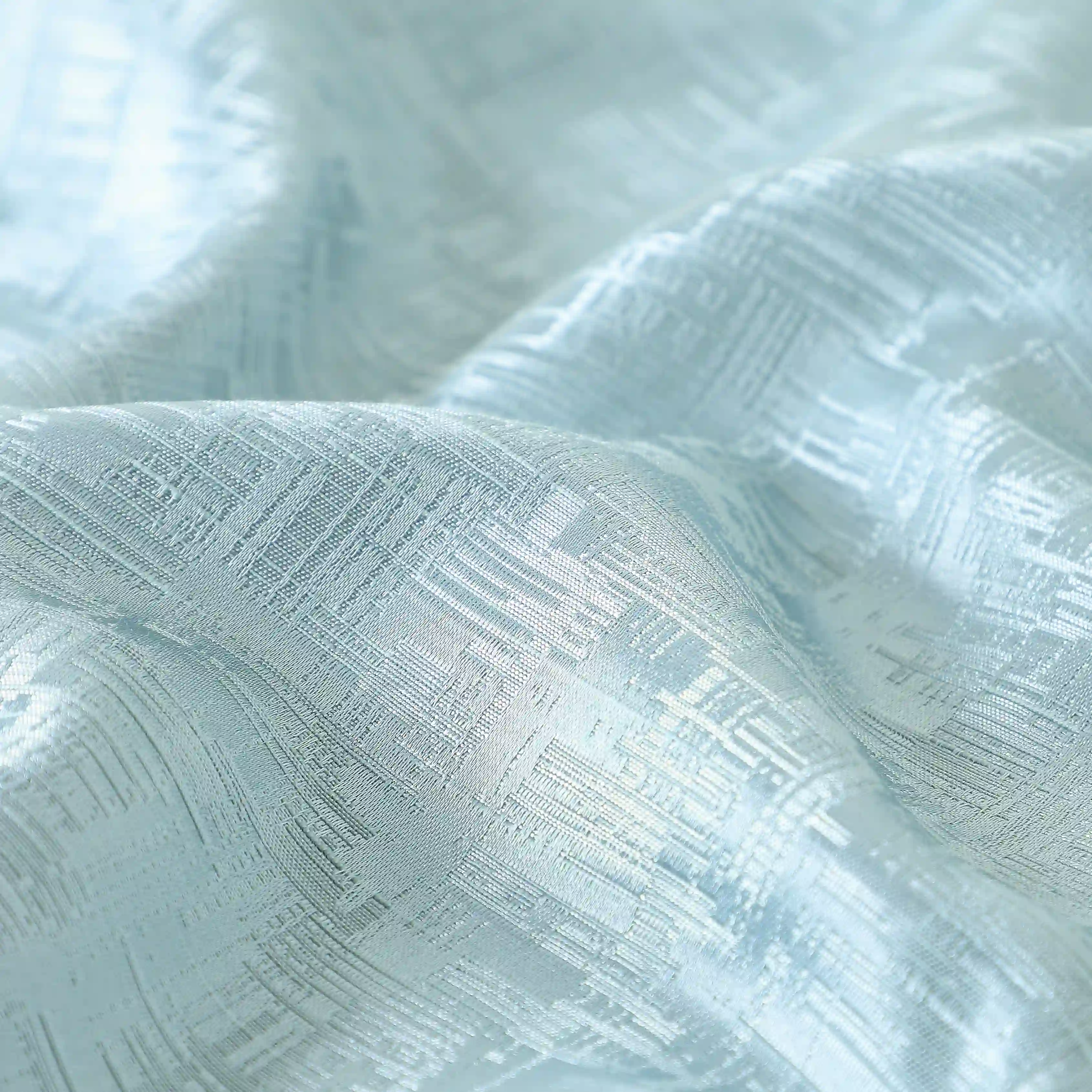 De Jacquard - Classic Set Of 2 Jacquard Readymade Curtains | Textured tales - Image 12