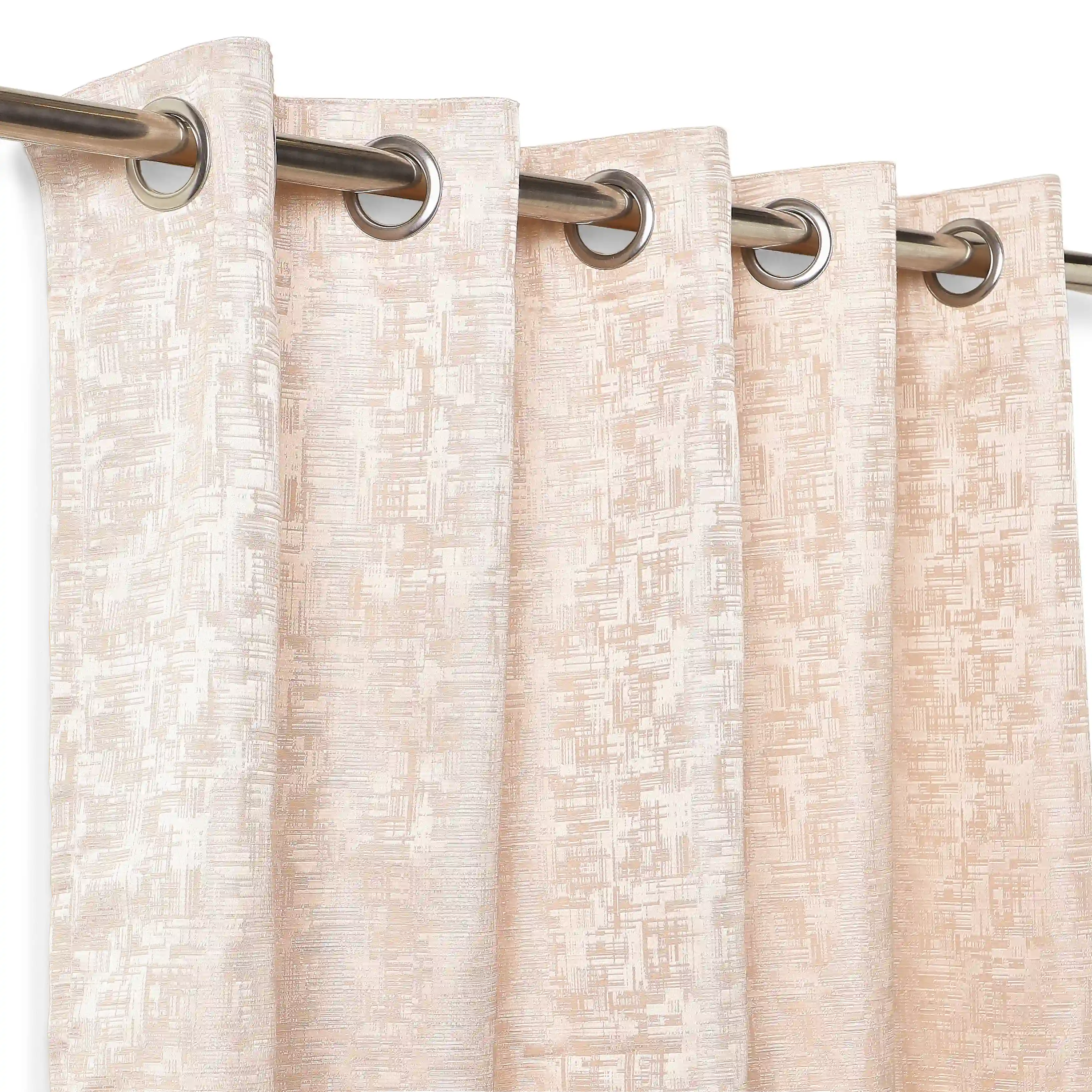 De Jacquard - Classic Set Of 2 Jacquard Readymade Curtains | Textured tales - Image 14
