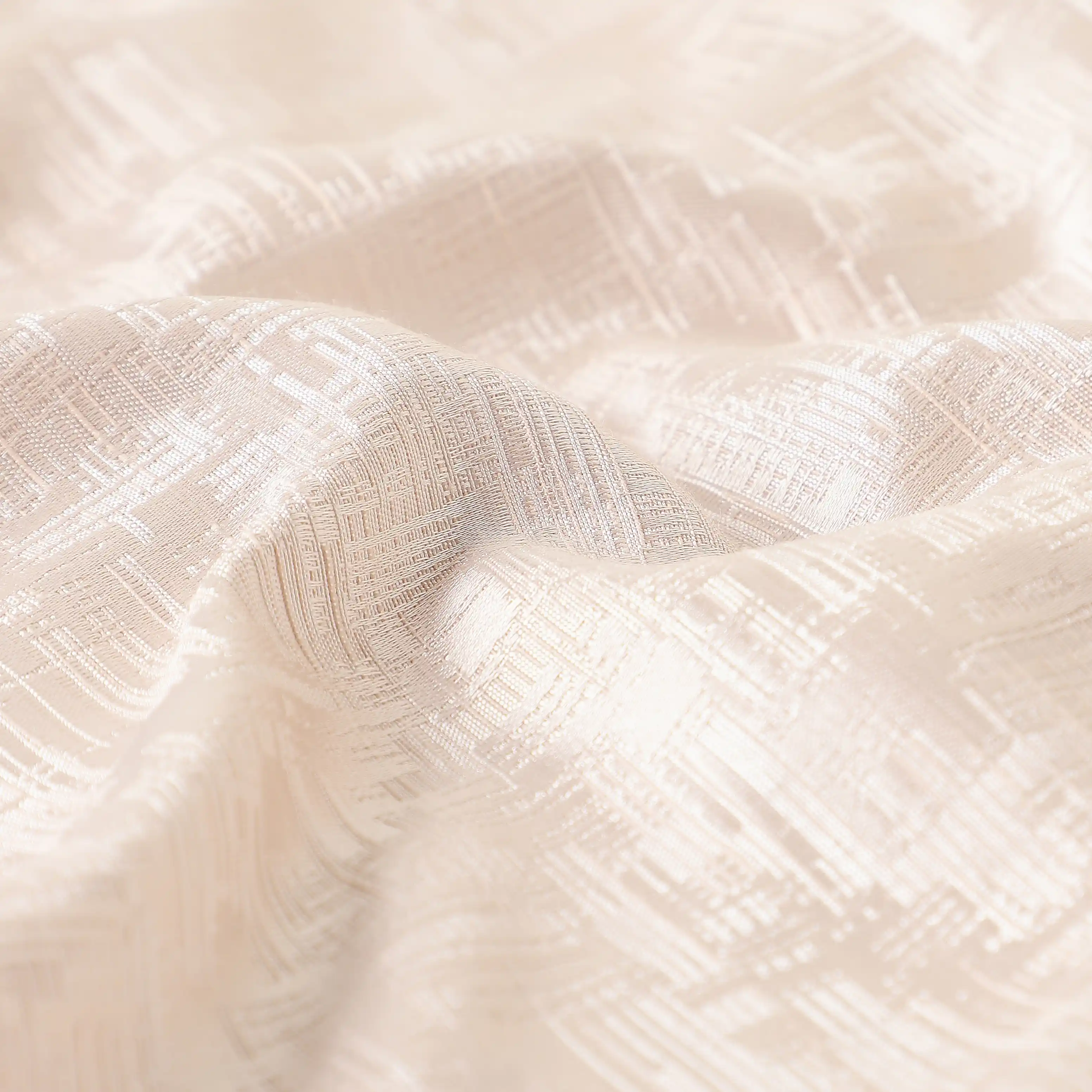 De Jacquard - Classic Set Of 2 Jacquard Readymade Curtains | Textured tales - Image 15