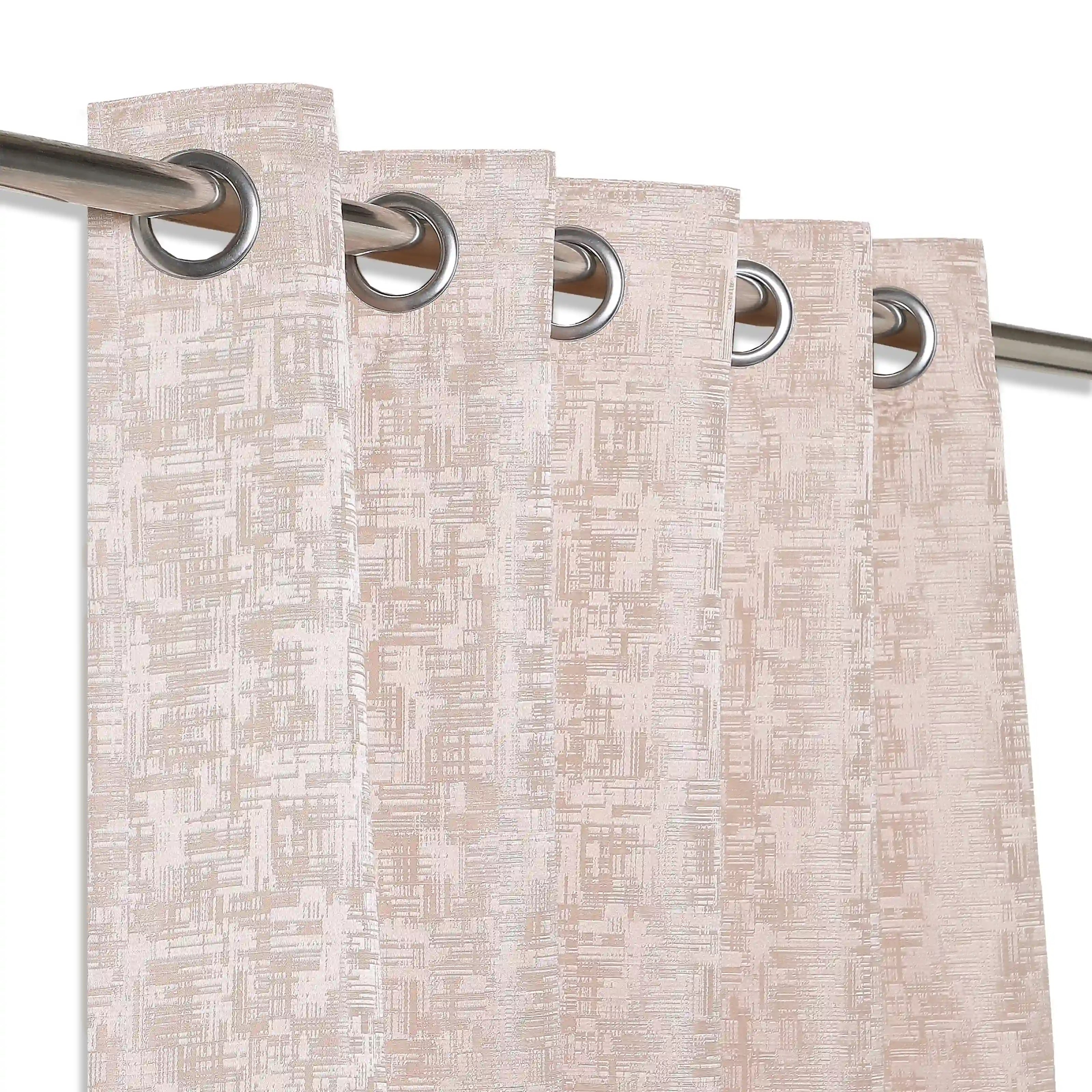 De Jacquard - Classic Set Of 2 Jacquard Readymade Curtains | Textured tales - Image 18