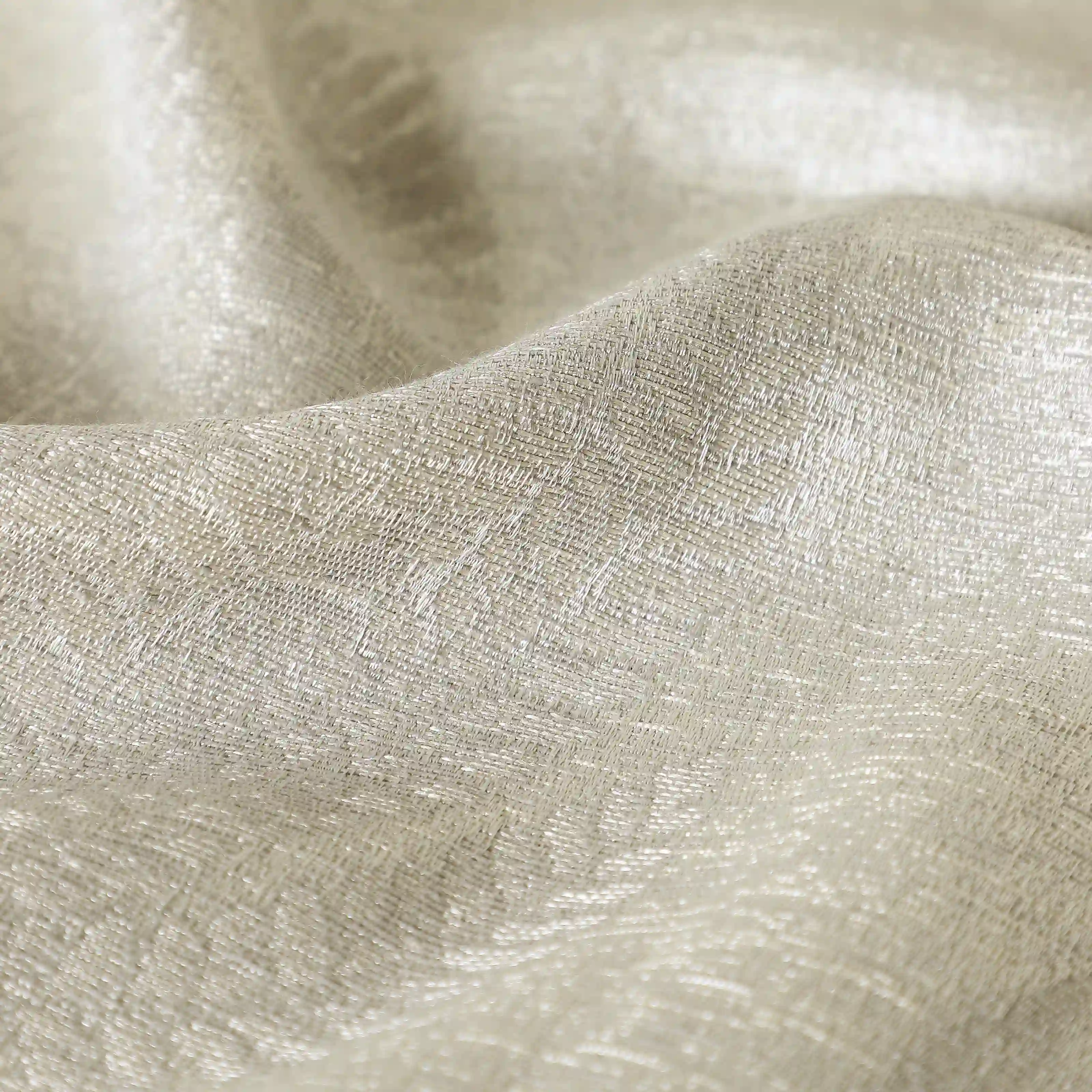 De Jacquard - Classic Set Of 2 Jacquard Readymade Curtains | Tropical Whisper - Image 23