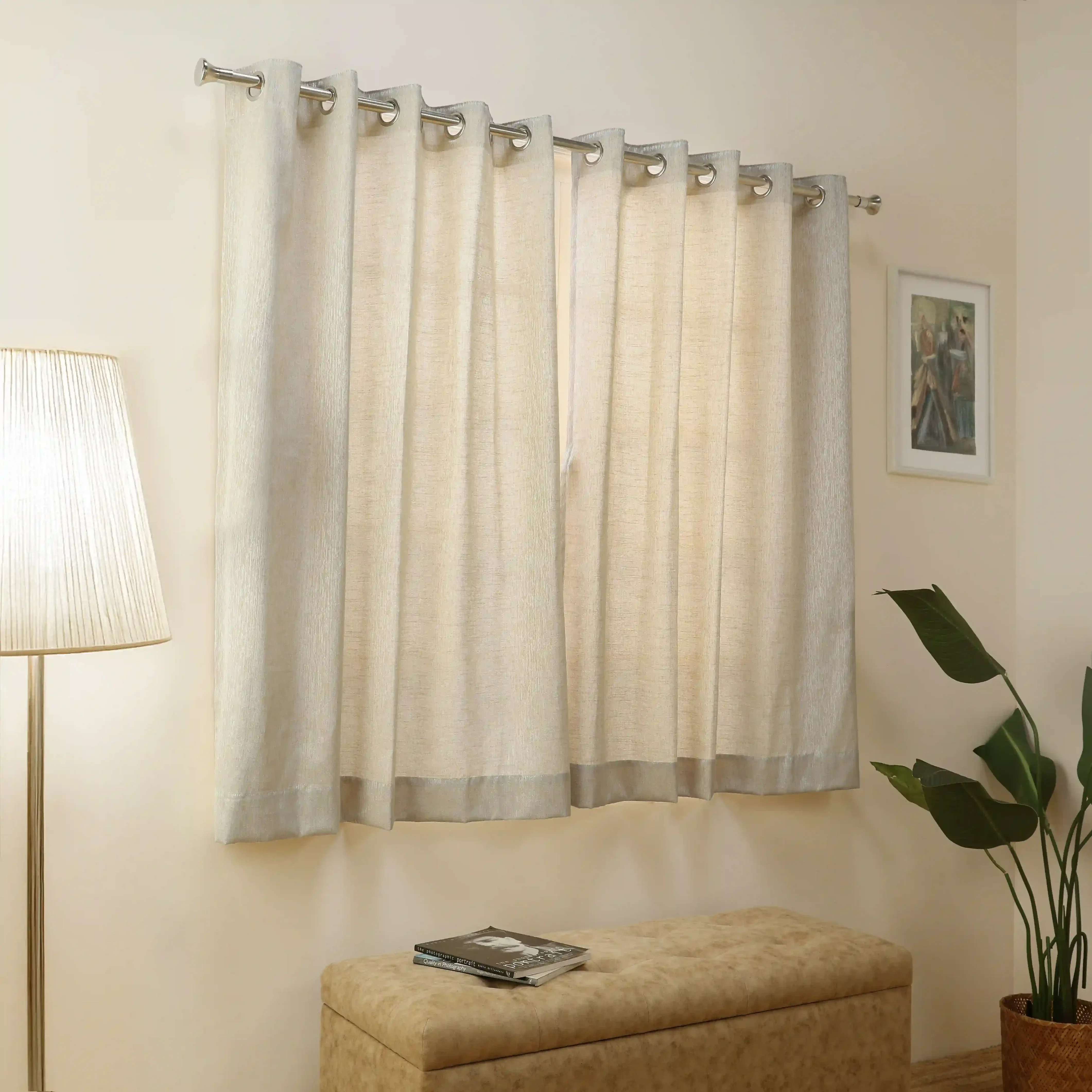 De Jacquard - Classic Set Of 2 Jacquard Readymade Curtains | Woodland Dreams - Image 25