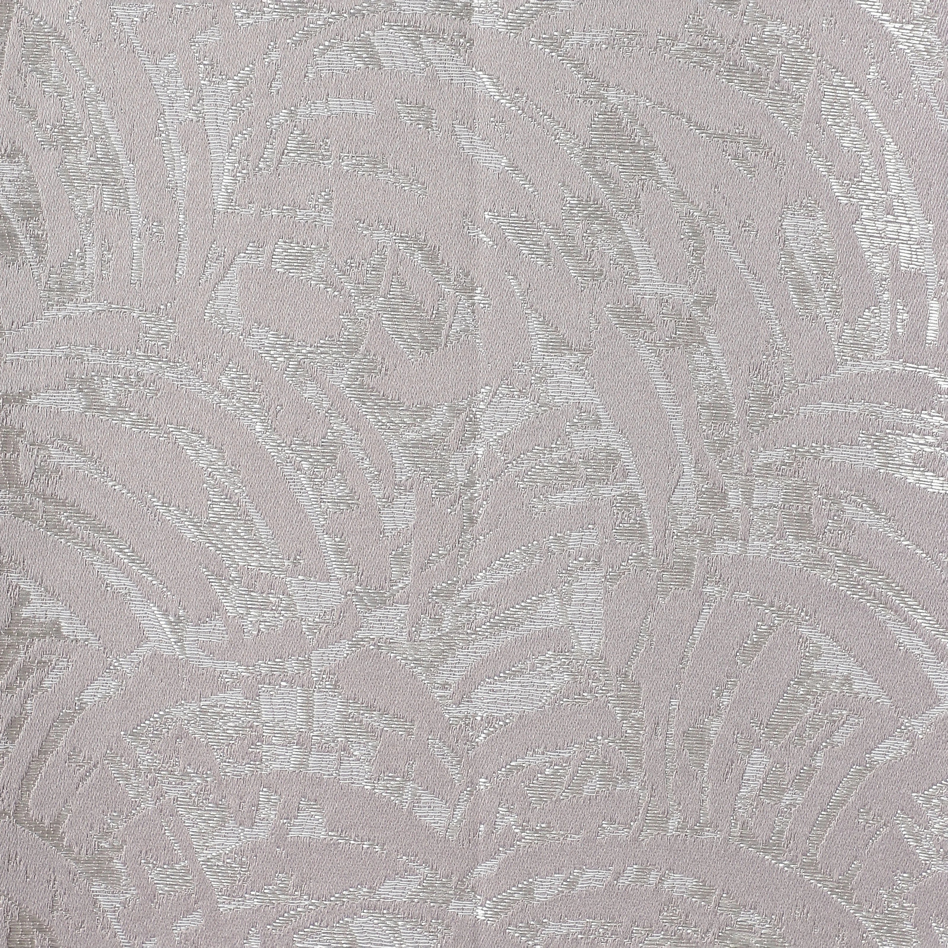 De Jacquard - Luxe Set Of 2 Jacquard Readymade Curtains | Natural Imprint - Image 6
