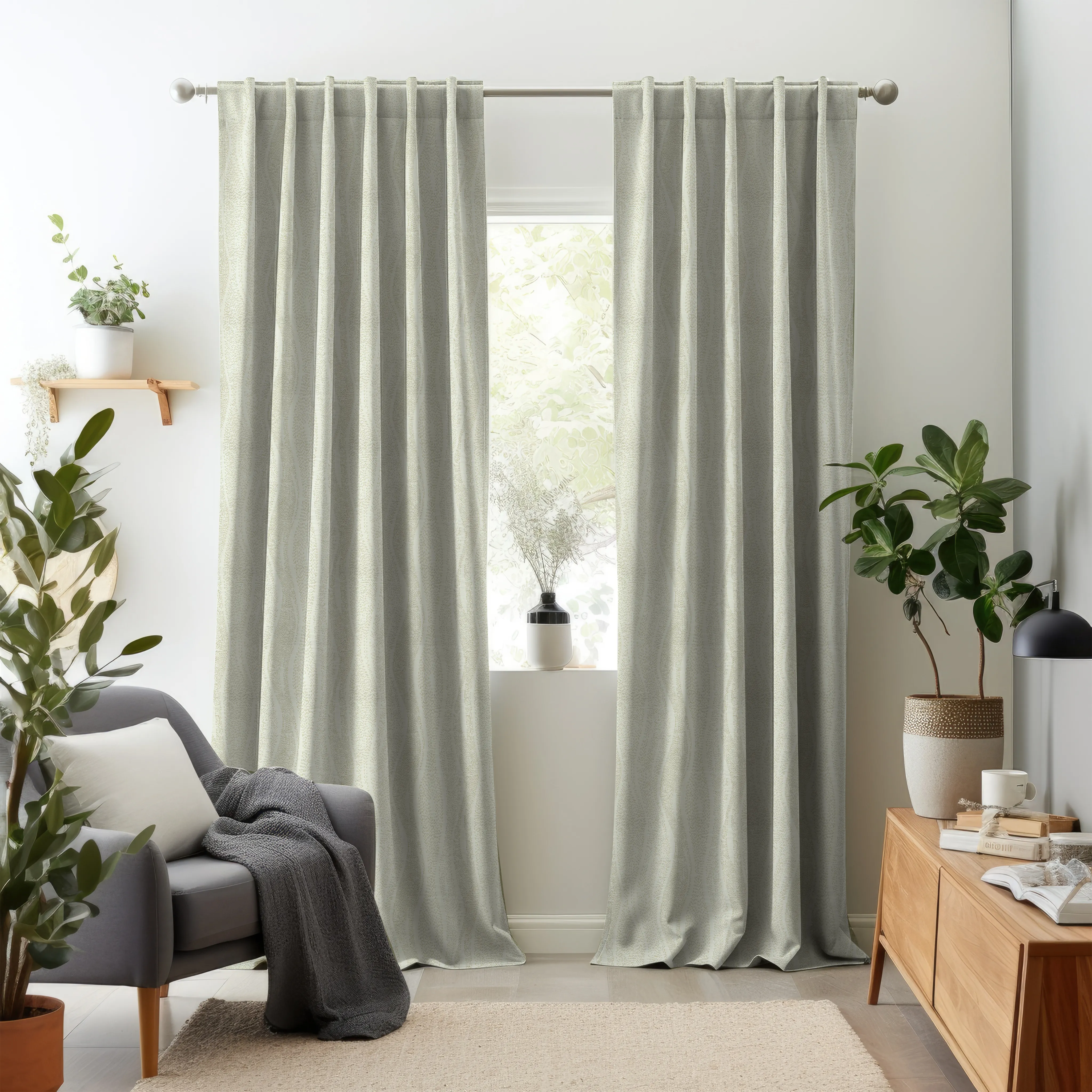 Earthen Tales Edition 1 - Twinge | Made to Order Light Filtering Curtains - Image 4