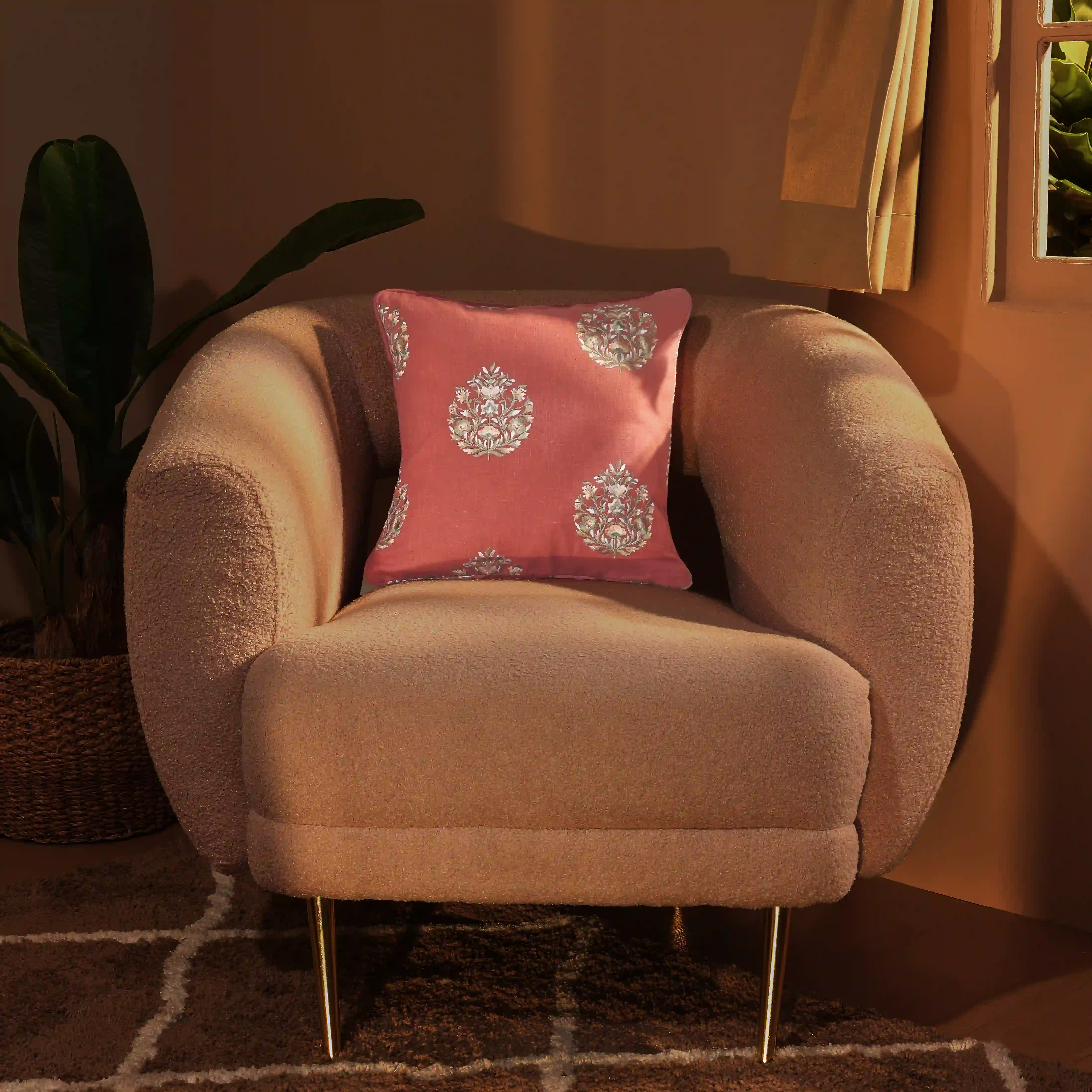 Espricia Embroidered Cushion Cover | Bagh Bahaar - Image 4