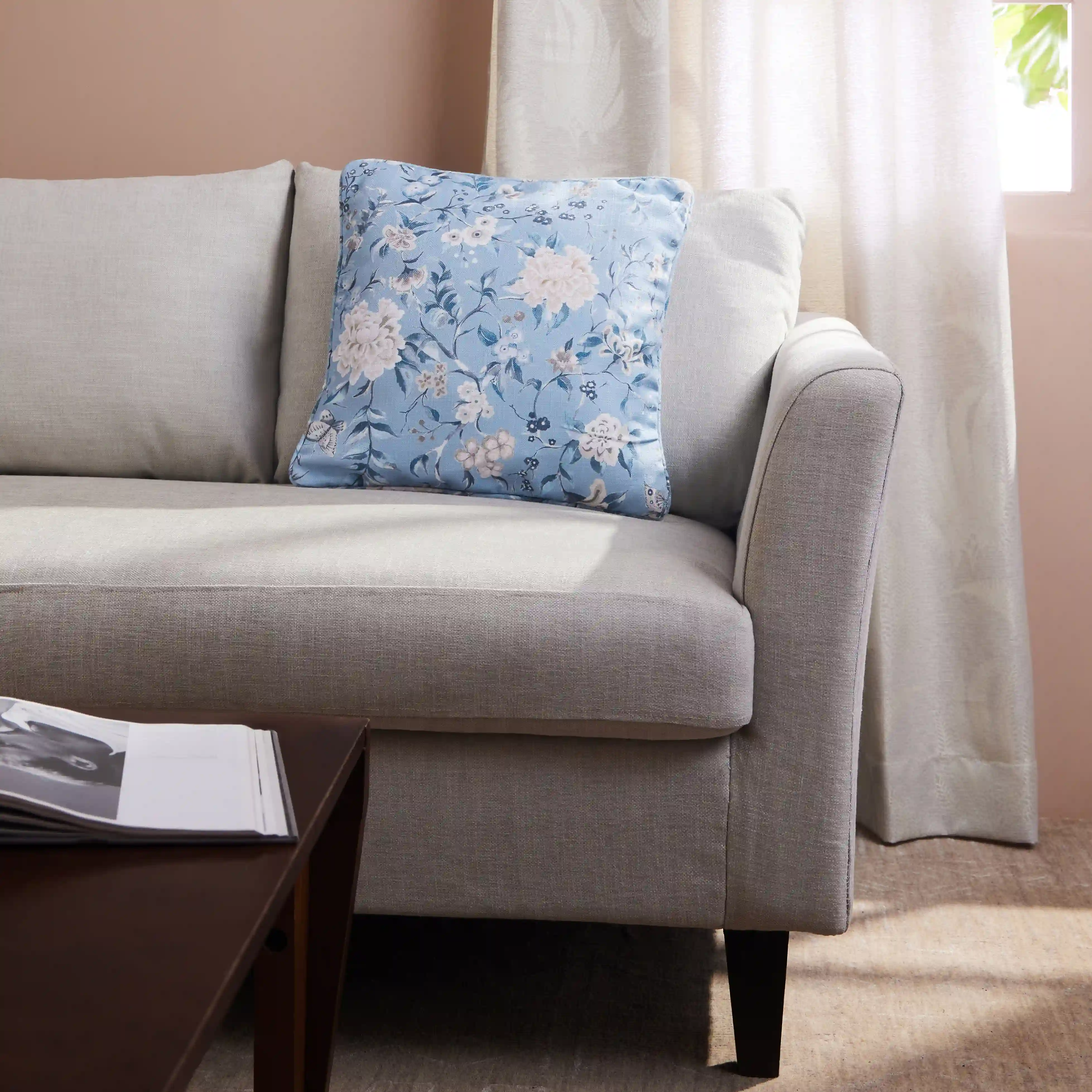 Espricia Printed Cushion Cover | Gardenia - Image 14