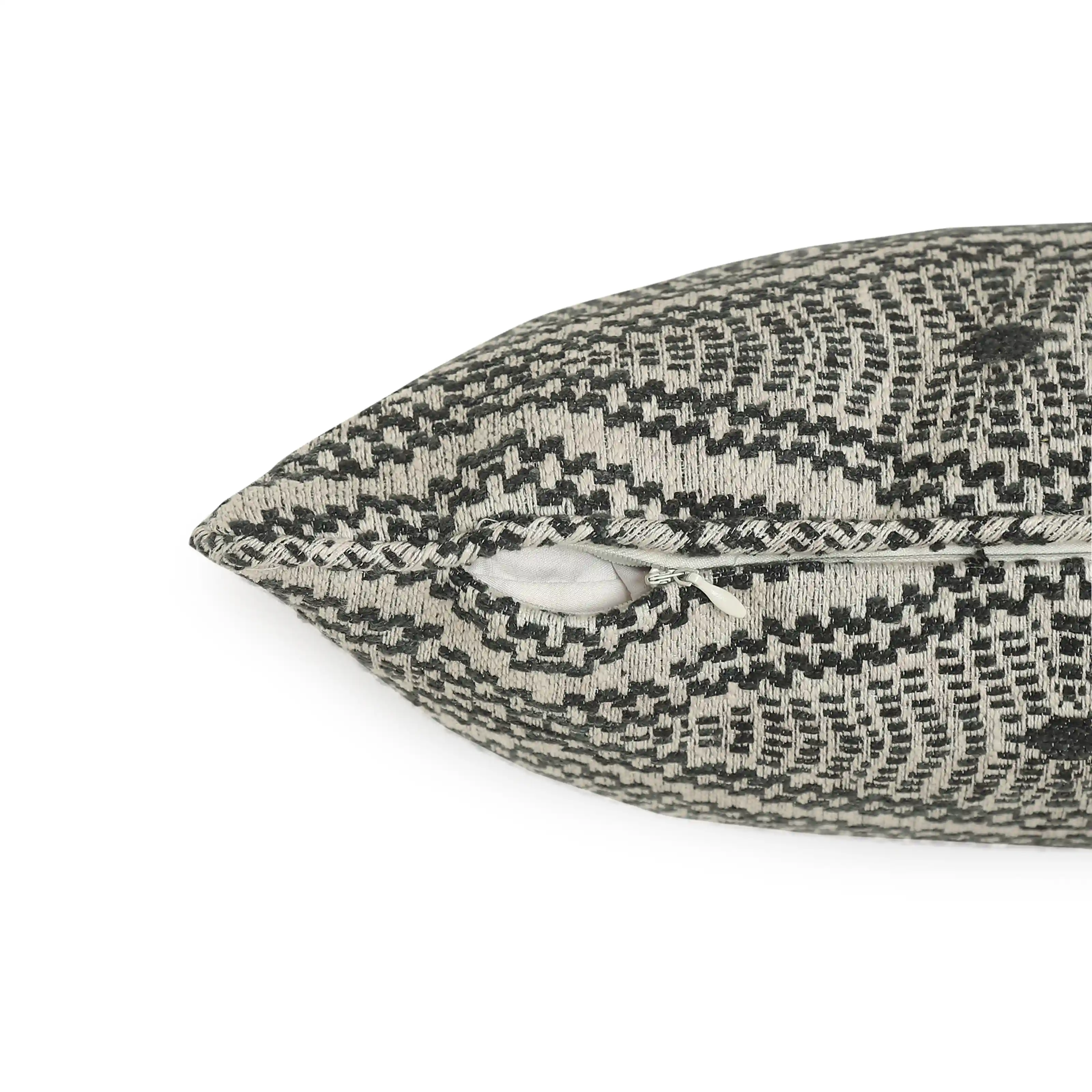 Espricia Woven Cushion Cover | Monochrome Threads - Image 25