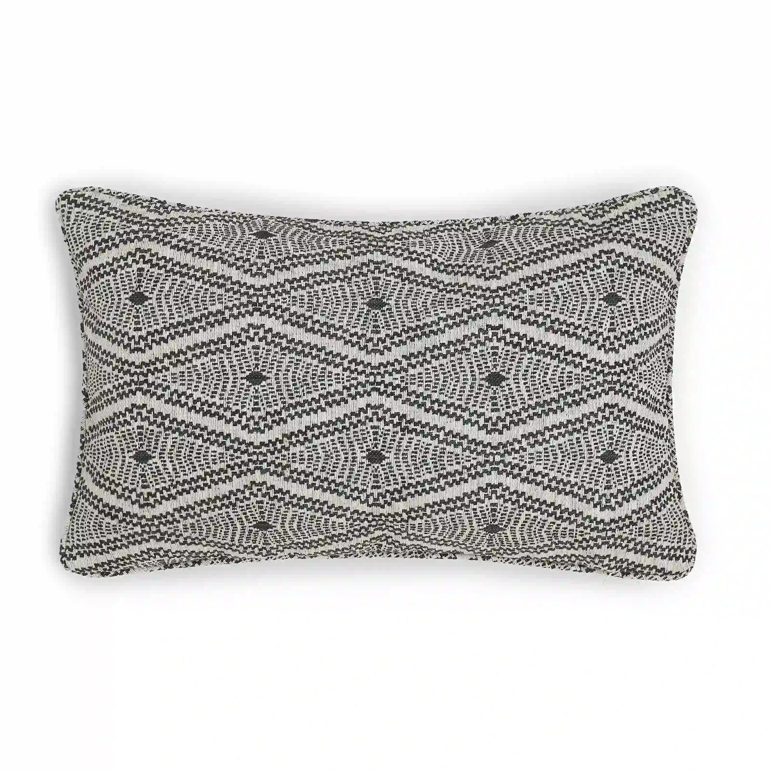 Espricia Woven Cushion Cover | Monochrome Threads - Image 32