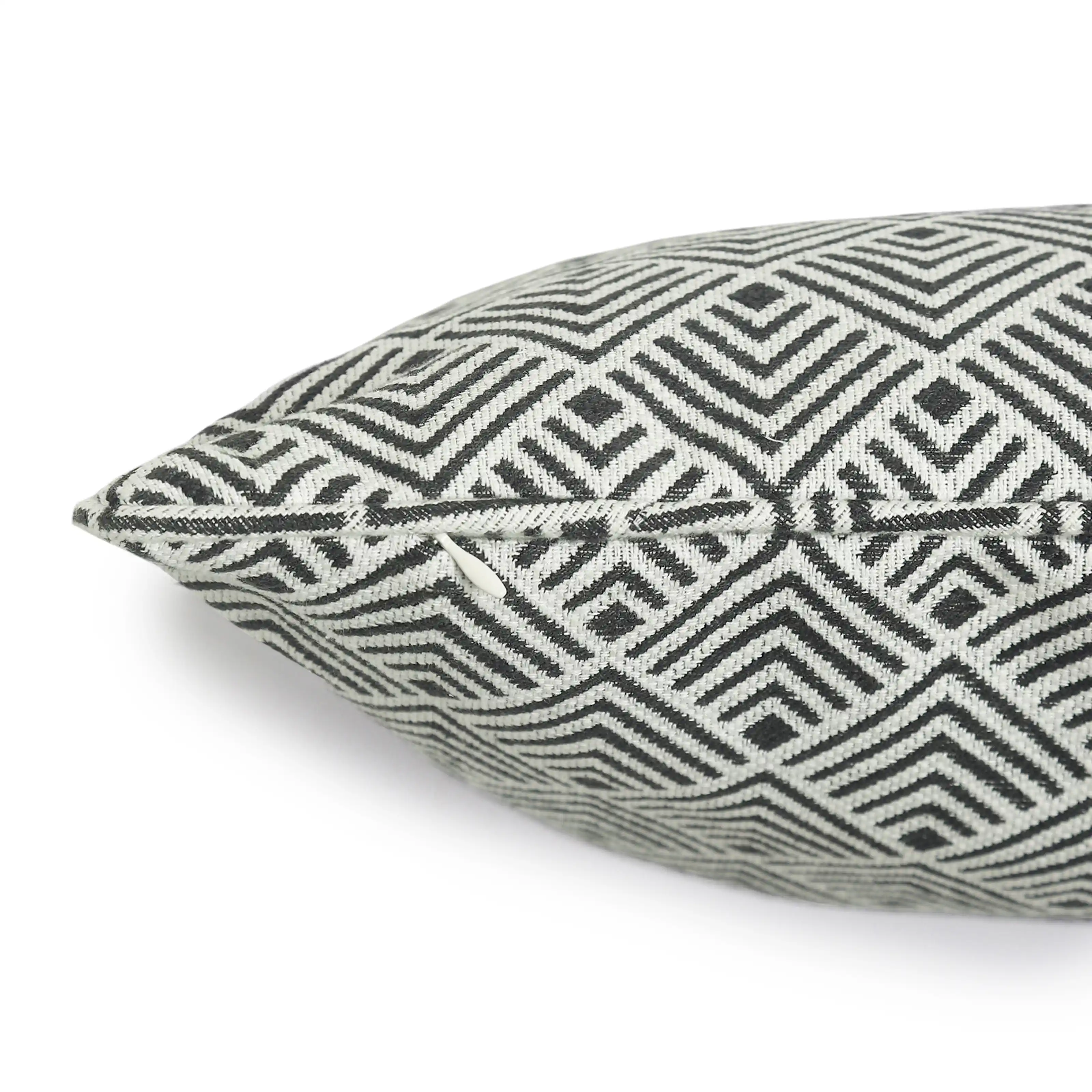 Espricia Woven Cushion Cover | Monochrome Threads - Image 5