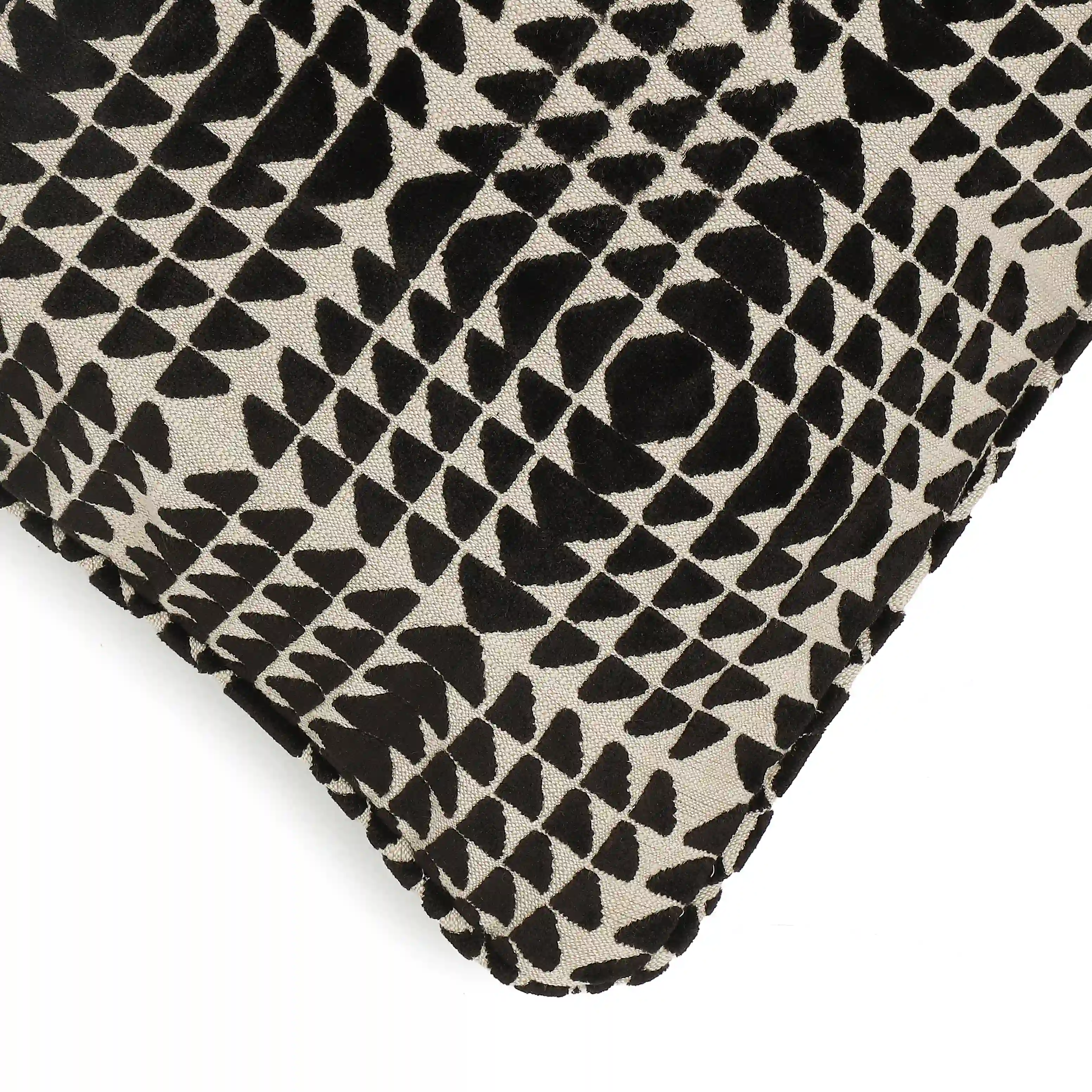 Estrella Woven Cushion Cover | Monochrome Play - Image 3