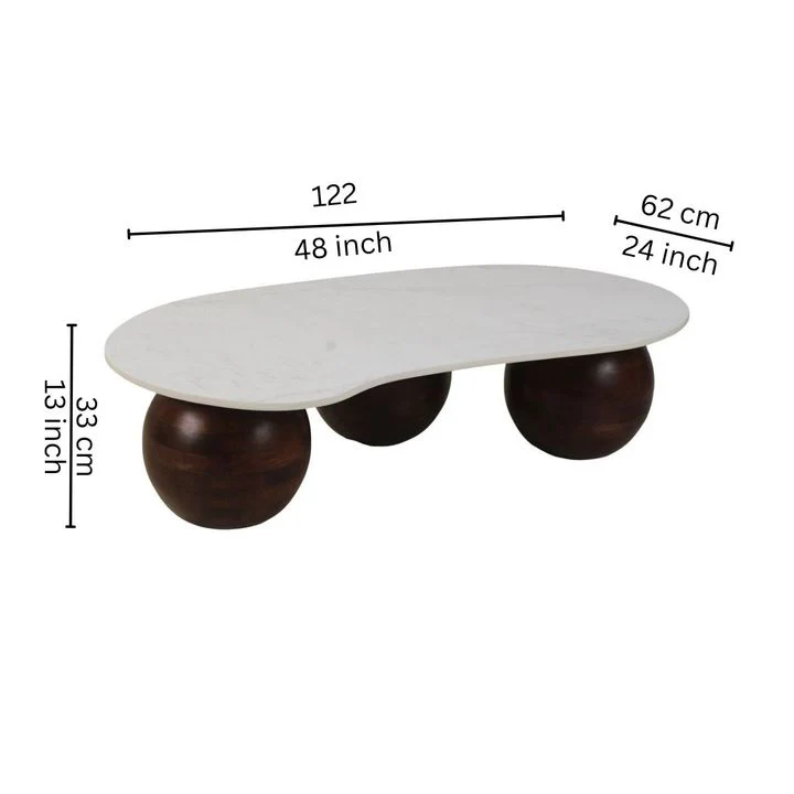 Fabriano Walnut Coffee Table - Image 6