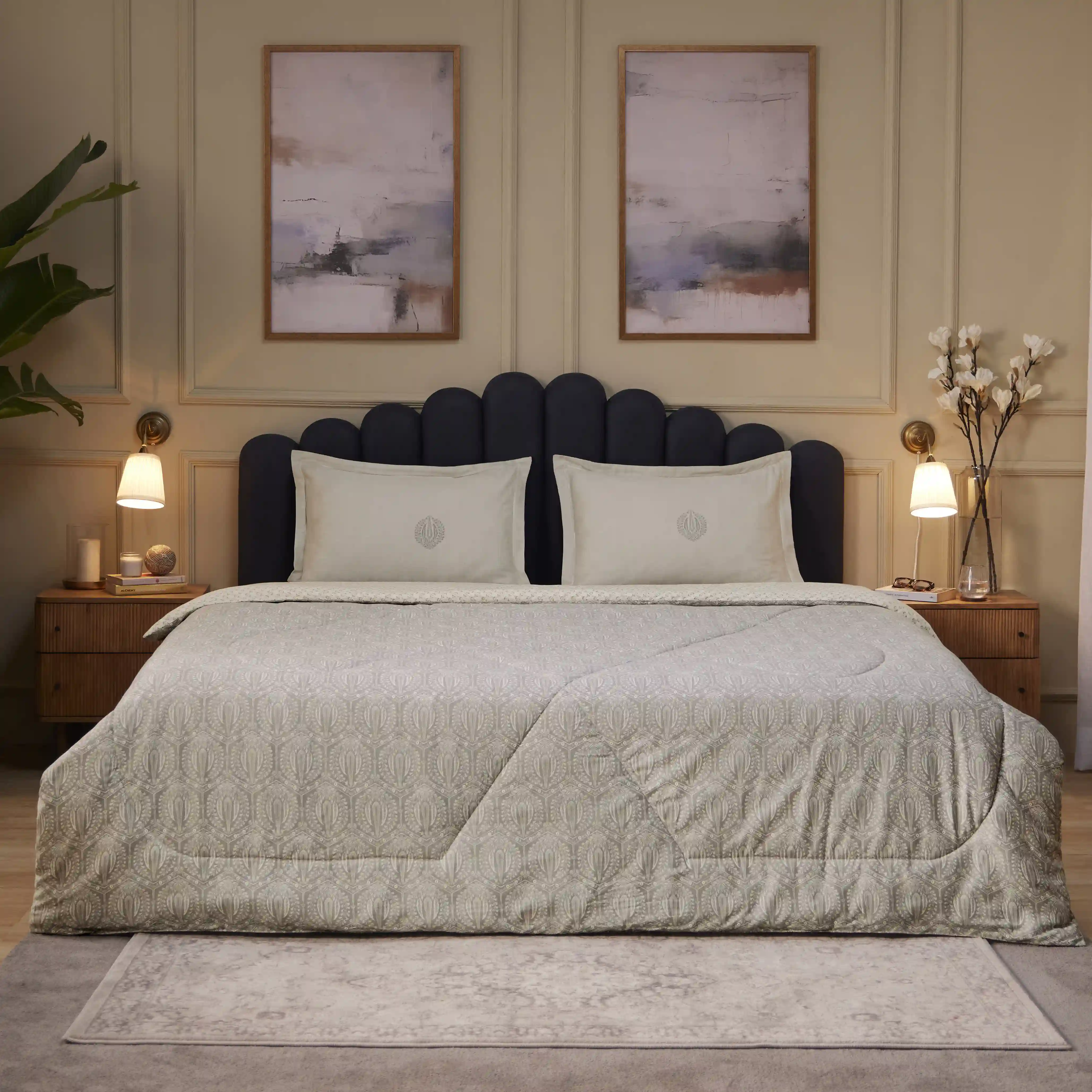 Fergana | 250TC Artistic Bohemian Printed 120GSM Reversible Comforter - Image 7