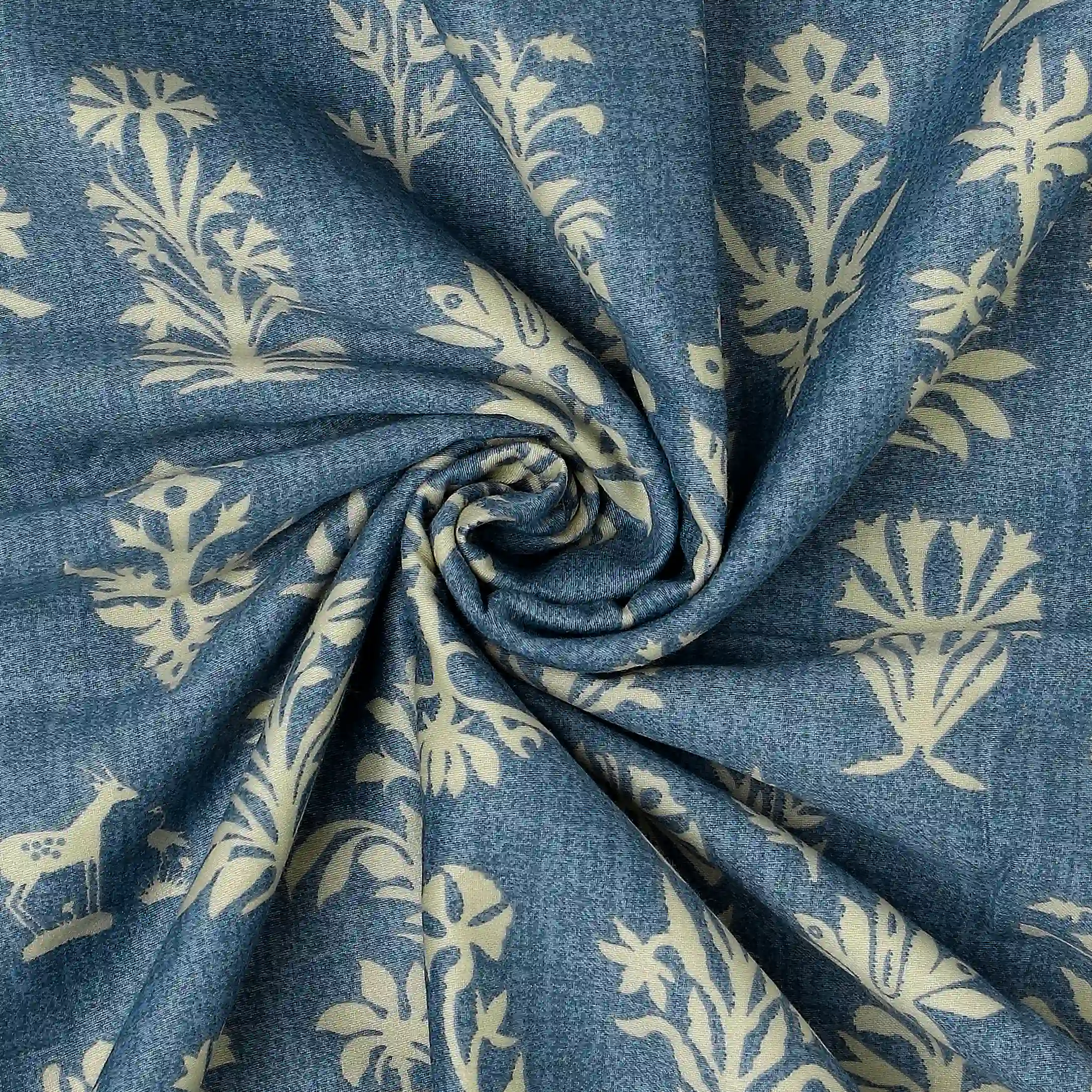 Fergana | 250TC Artistic Bohemian Printed Reversible Dohar with Super Soft Flannel Layering - Image 15