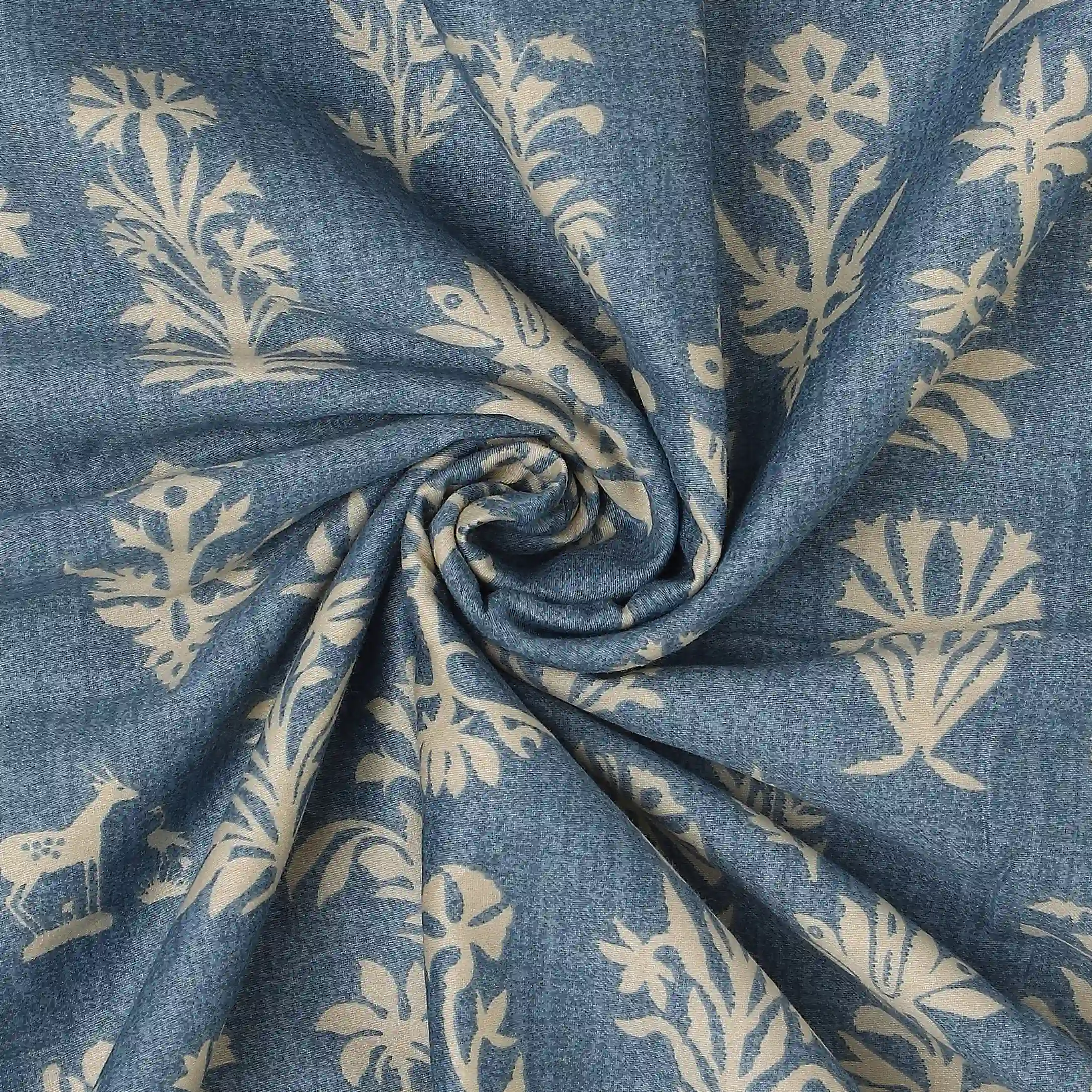 Fergana | 250TC Artistic Bohemian Printed Reversible Dohar with Super Soft Flannel Layering - Image 45