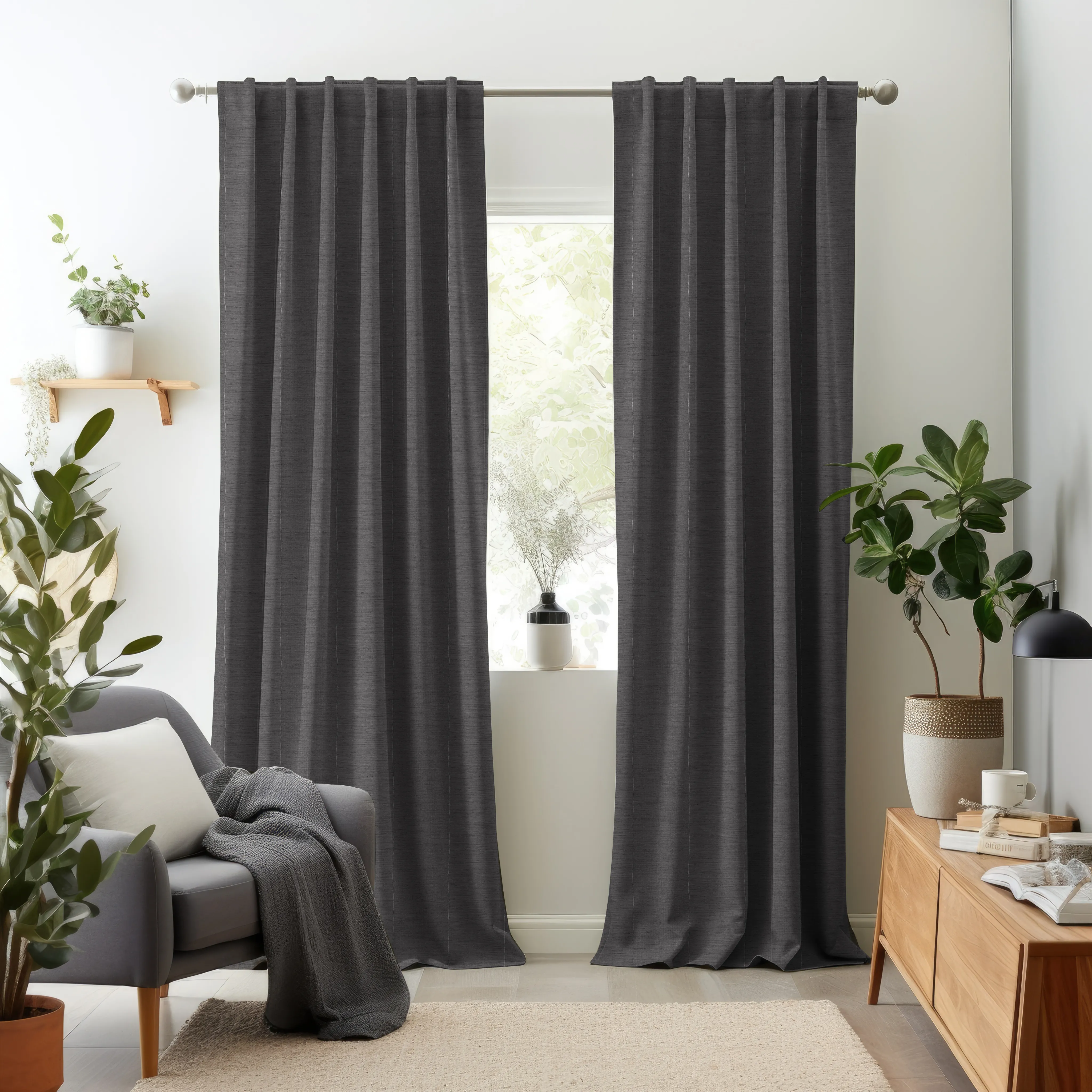 Hallmark Drapes Edition 12 - Strike | Made to Order Sheer Curtains - Image 4