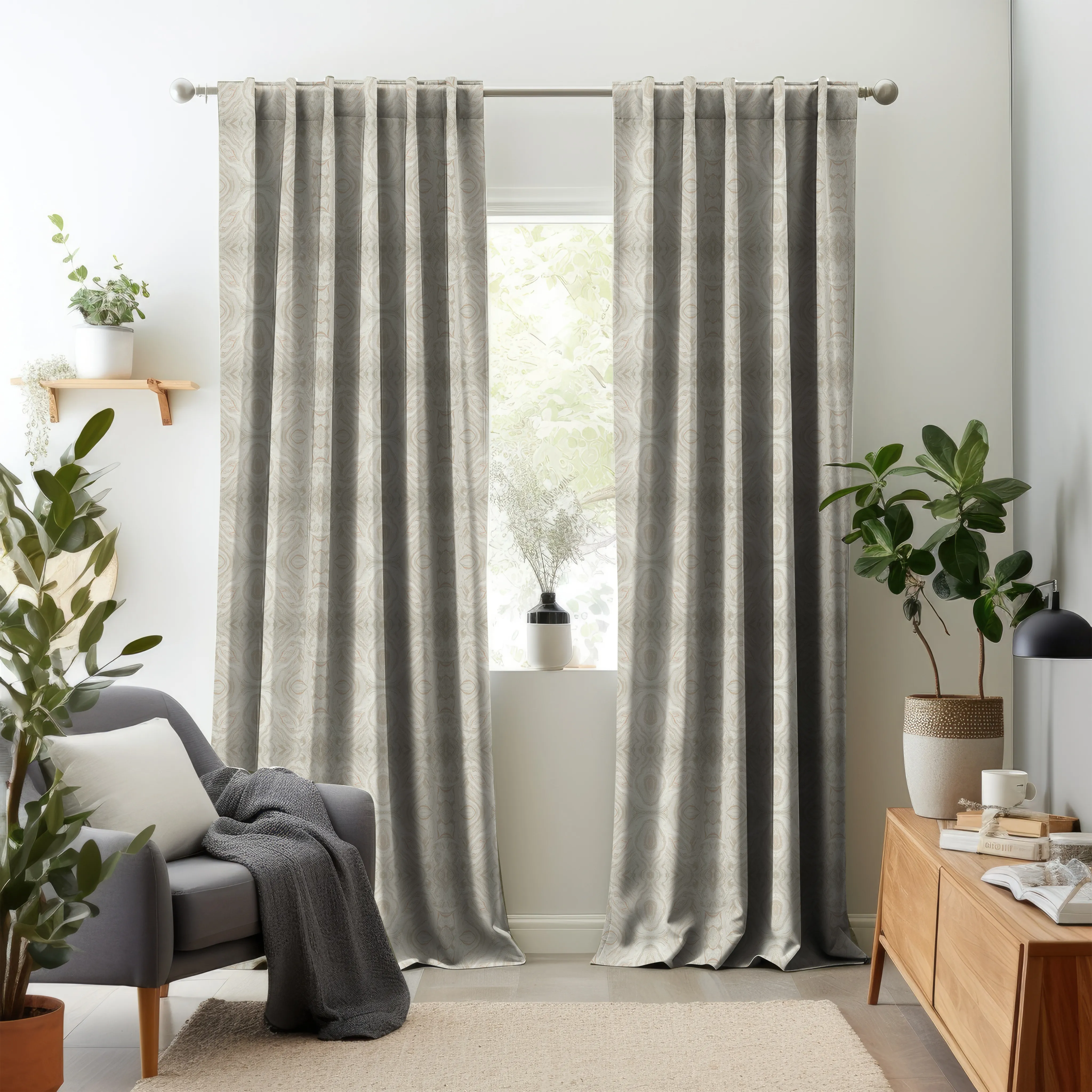 Hallmark Drapes Edition 2 - Rivers | Multipurpose Fabric - Image 4