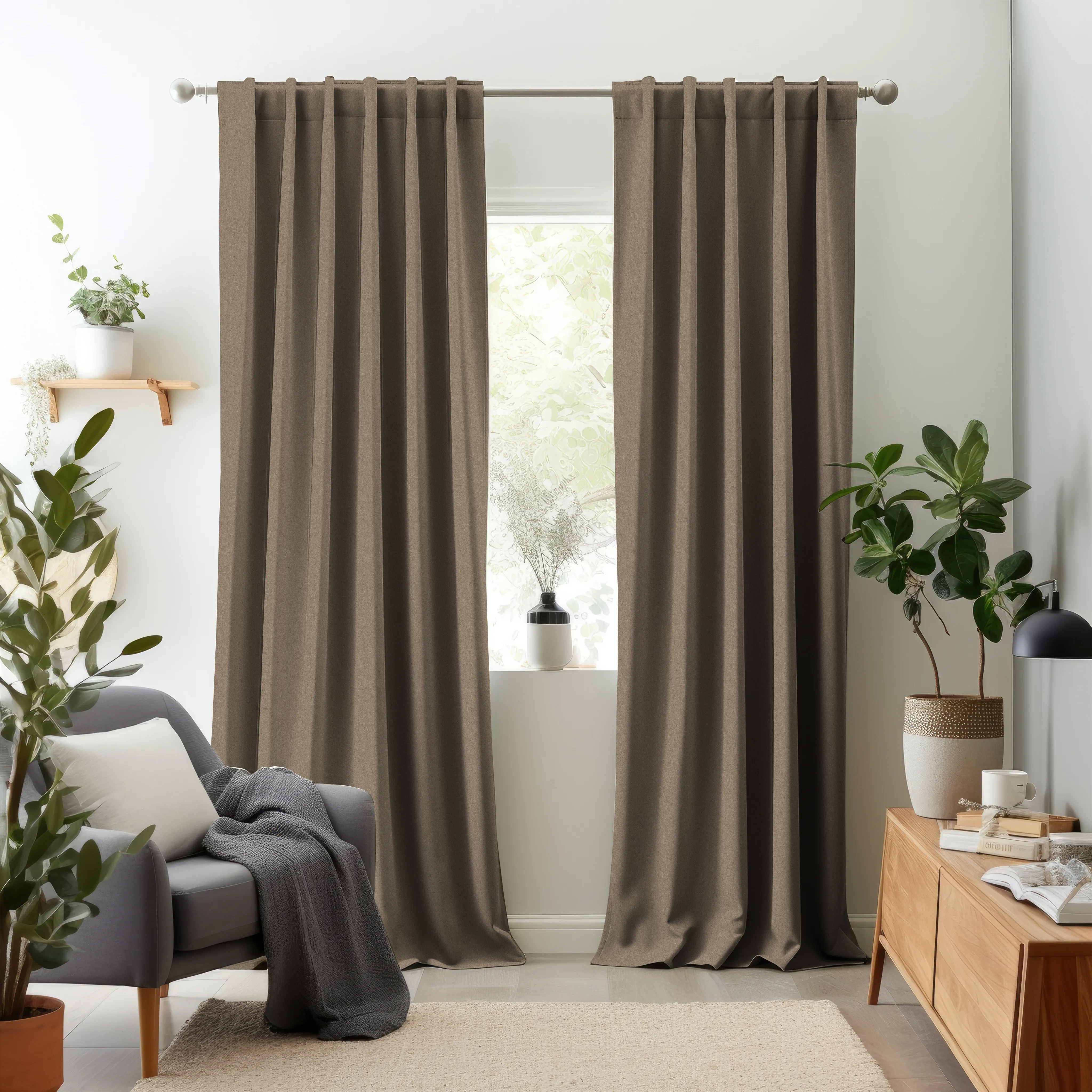 Hallmark Drapes Edition 3 - Melange Plain | Made to Order Light Filtering Curtains - Image 77