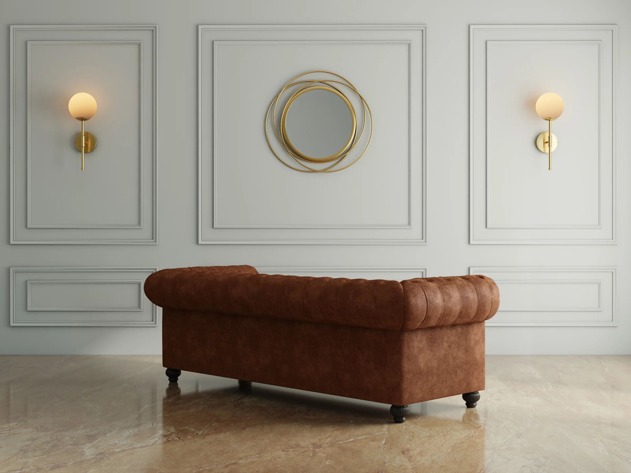Hayden Home Premium Cambridge Sofa - Image 5