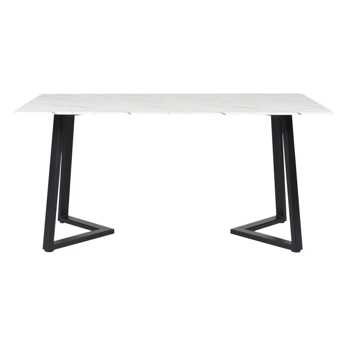 In & Out Marble 6 Seater Dining Table without Chairs, Marble Table Top - Image 2