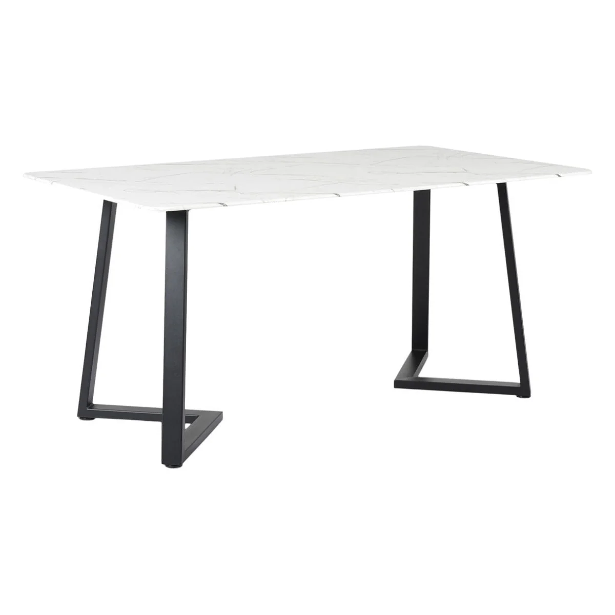 In & Out Marble 6 Seater Dining Table without Chairs, Marble Table Top - Image 4