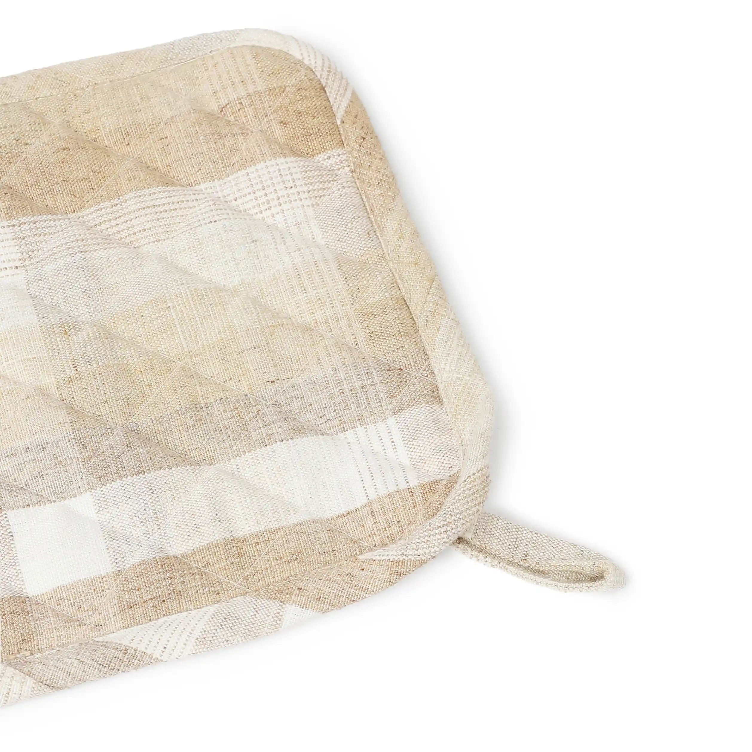 Kaleida | Countryside Charm Easy to Maintain Quilted Pot Holders | Designed for Protection | Set of 2 - Image 4