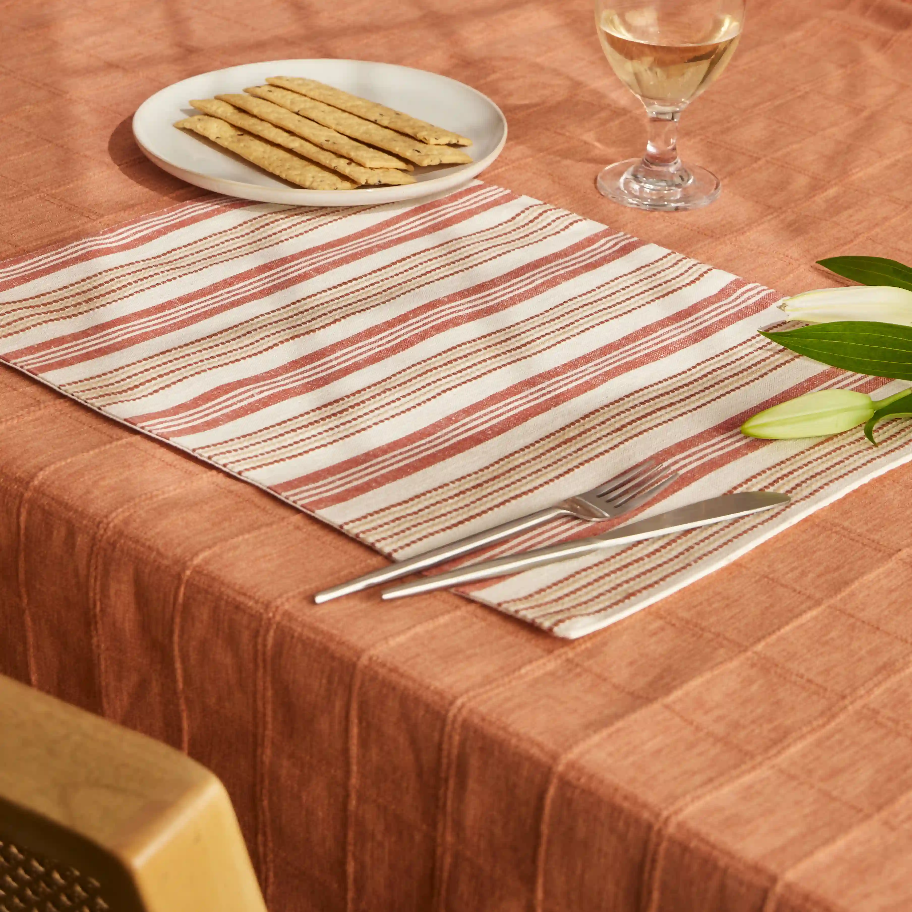 Kaleida | Countryside Charm Easy to Maintain Table Mat | Set of 4 & 6 - Image 21
