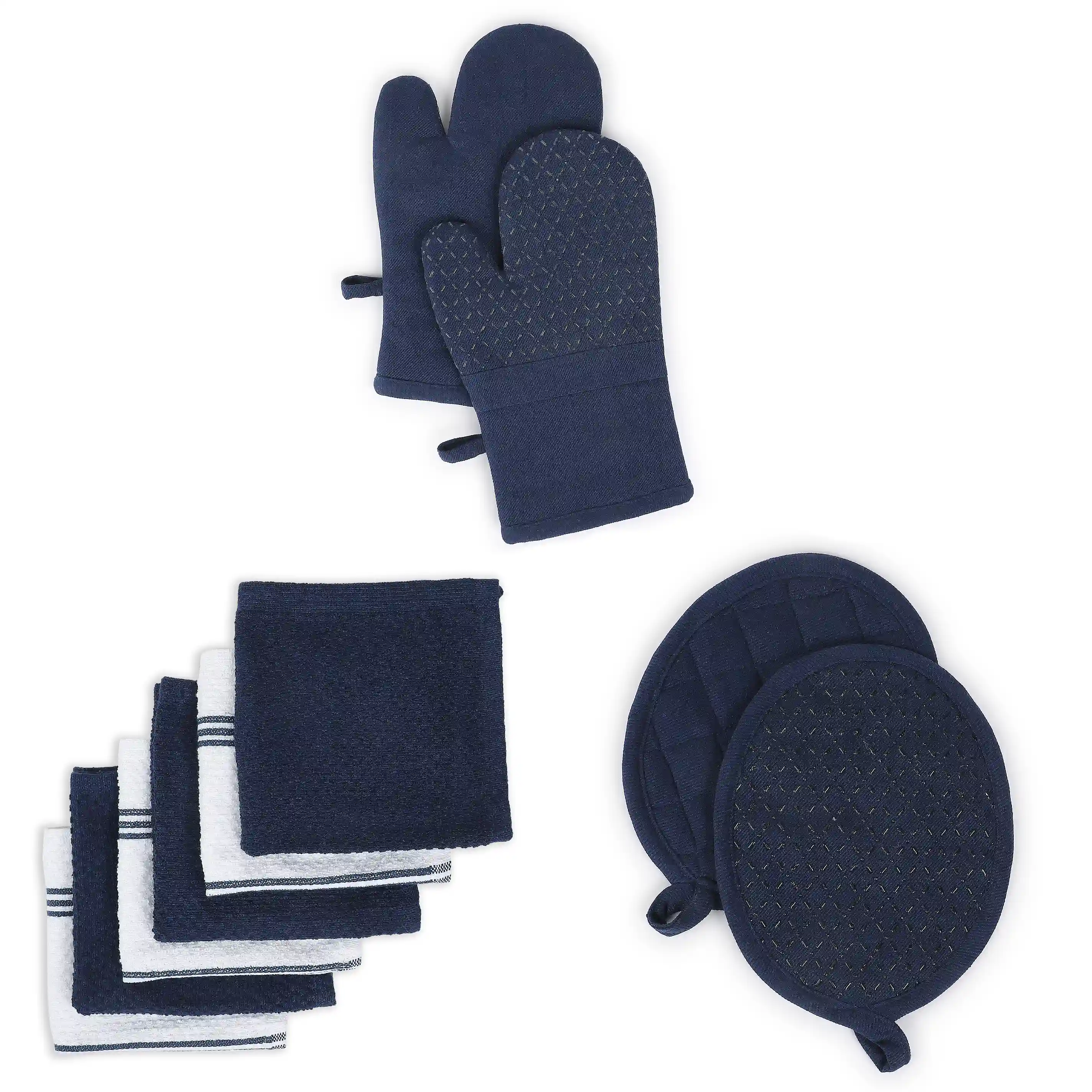 Kaleida | Everyday Essentials Kitchen Linen Set | Set of 16 - Image 47