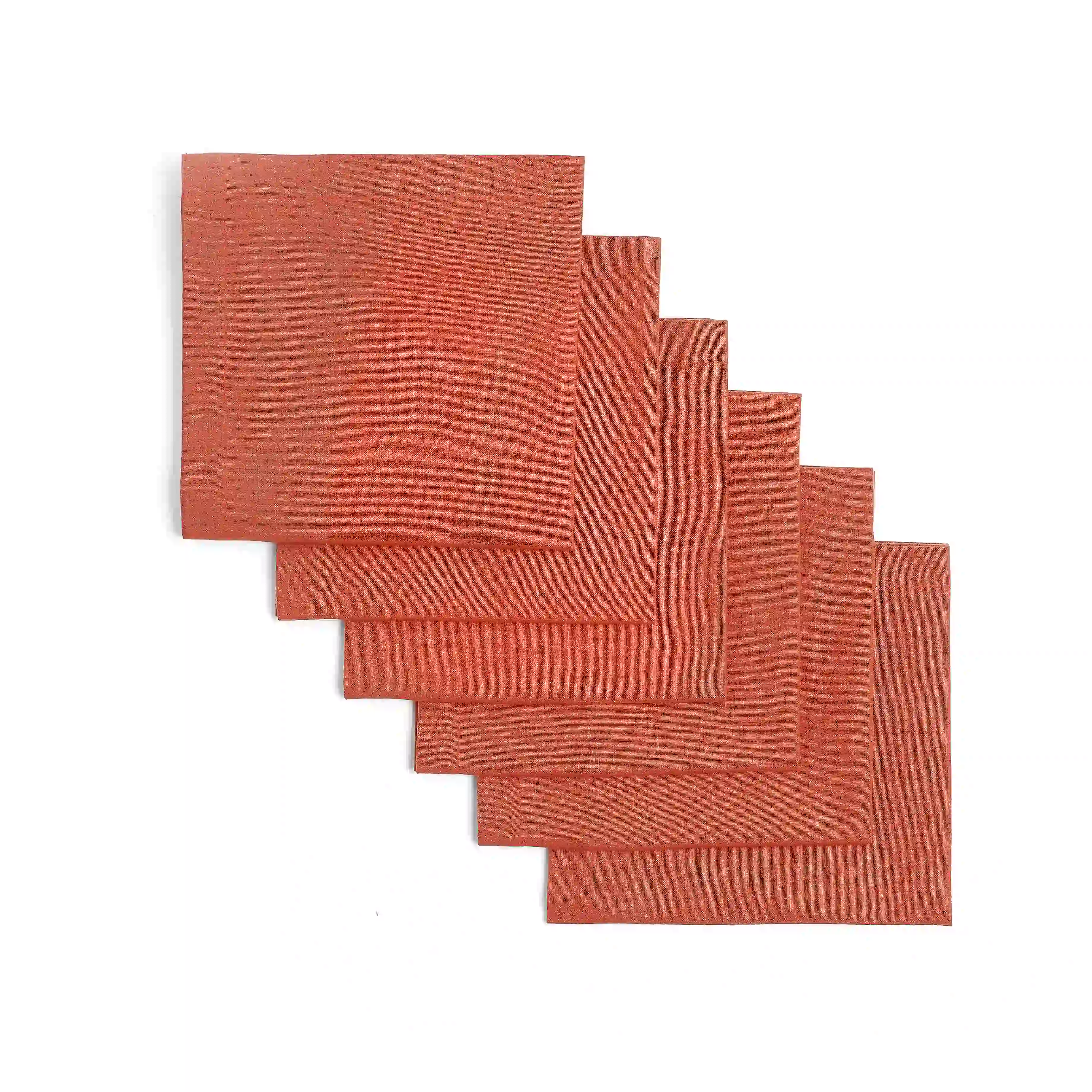 Kaleida | Countryside Charm Soft & Absorbent Solid Dyed Cotton Table Napkins | Set of 4 & 6 - Image 23