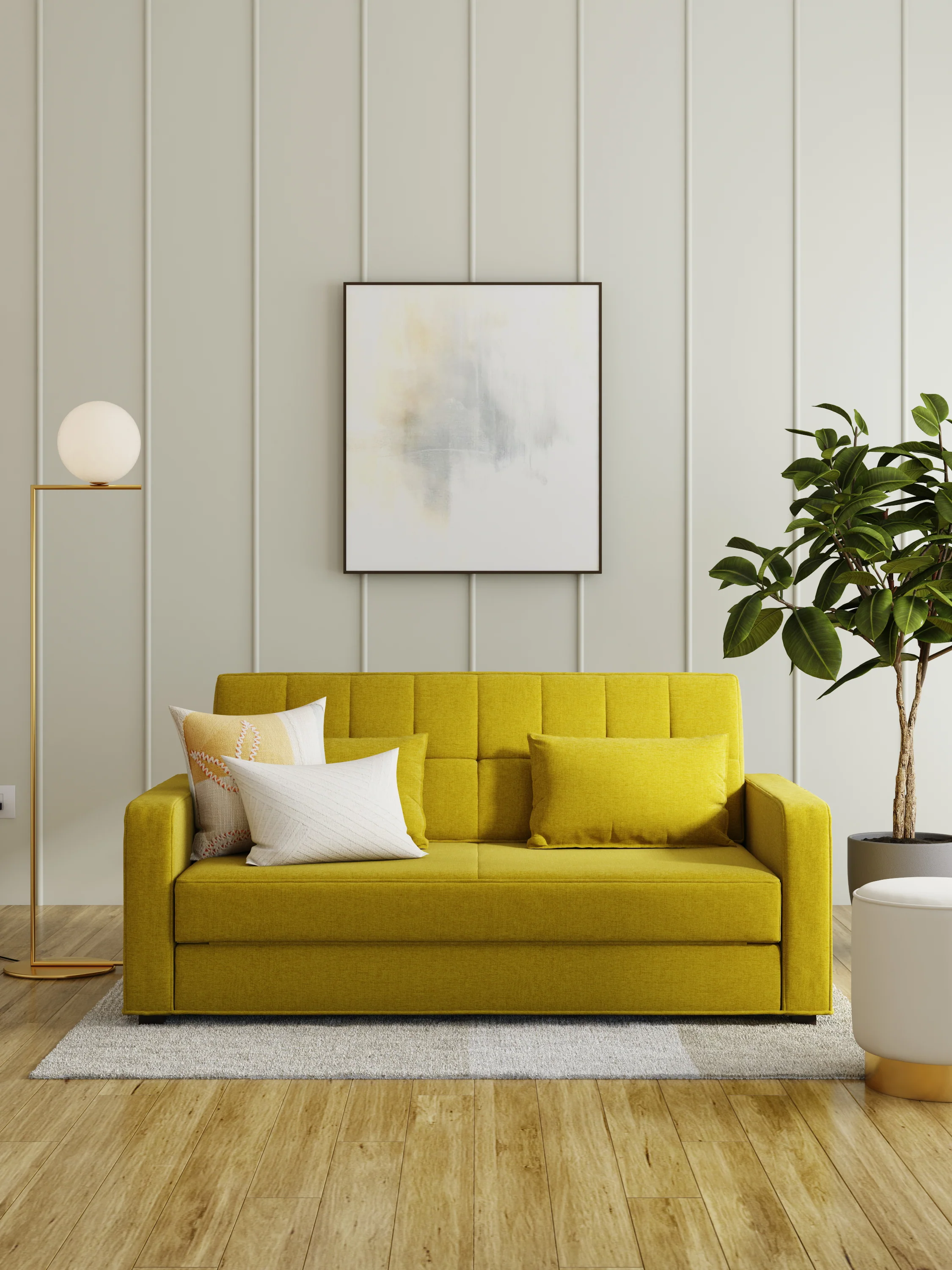 Matteo 2 Seater Sofa Cum Bed - Image 3