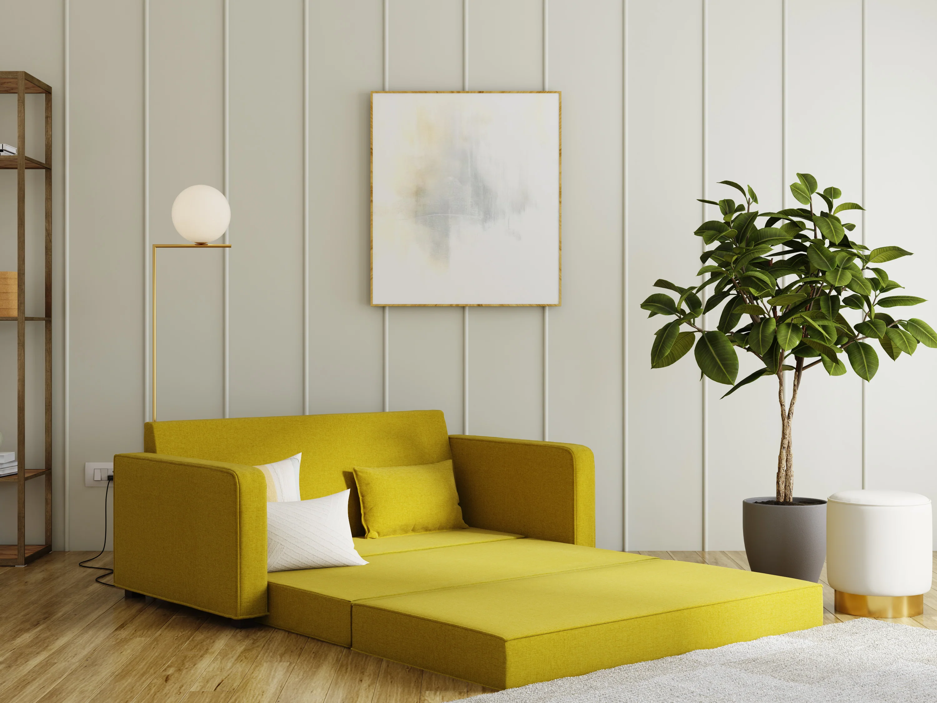 Matteo 2 Seater Sofa Cum Bed - Image 7