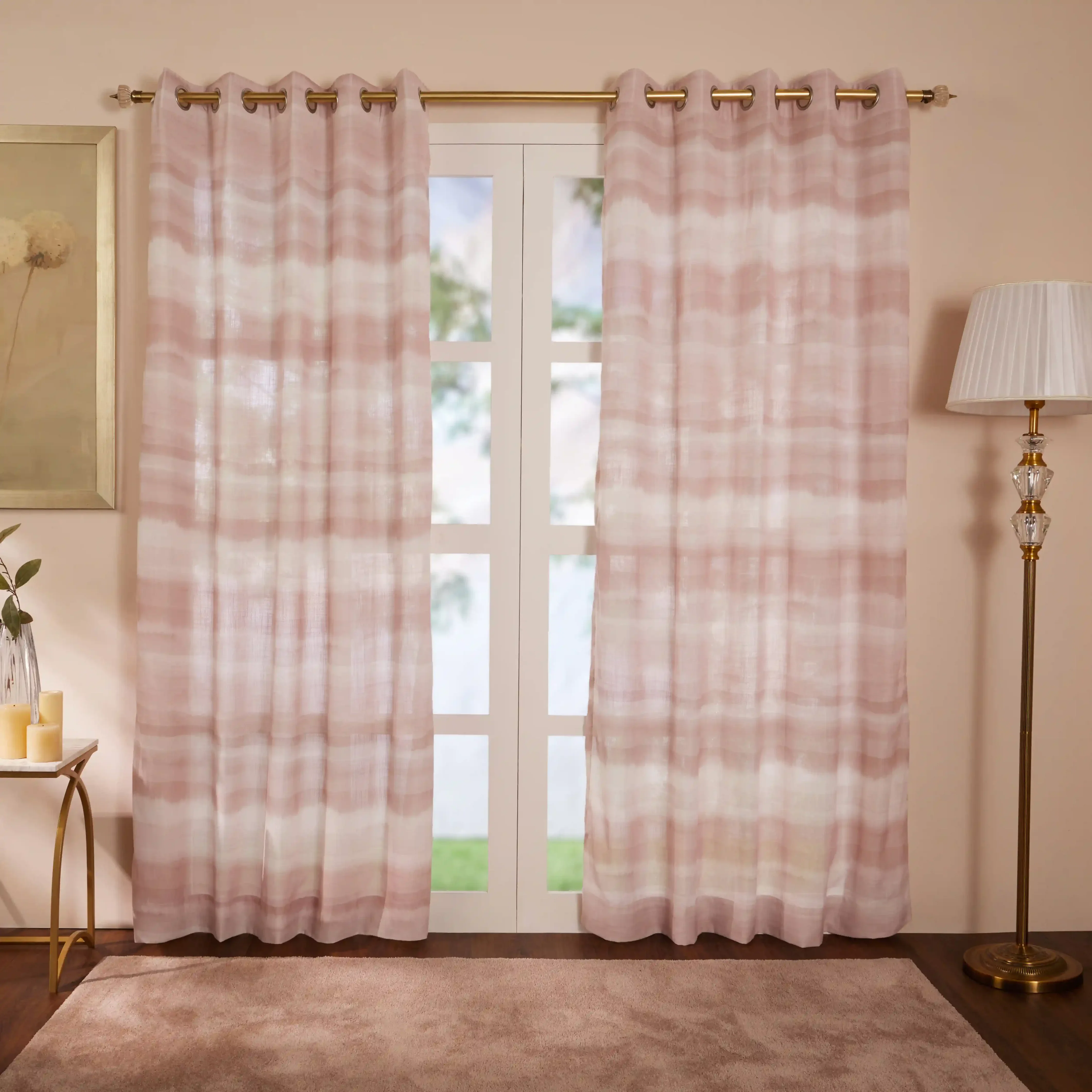Meriga Set Of 2 Sheer Readymade Curtains |
Ethereal Waves - Image 29