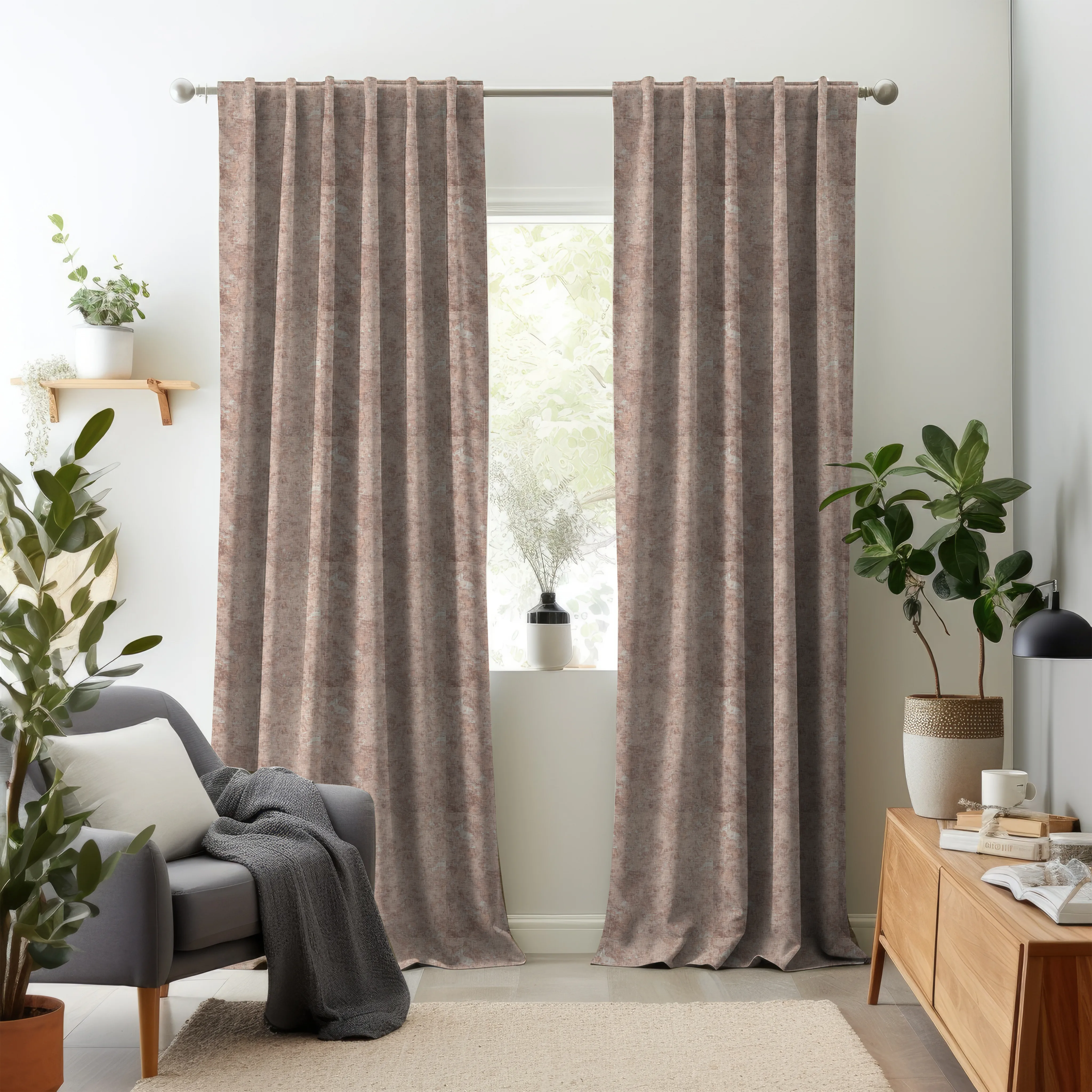 Nomad's Diary Edition 3 - Creek | Made to Order Sheer Curtains - Image 7