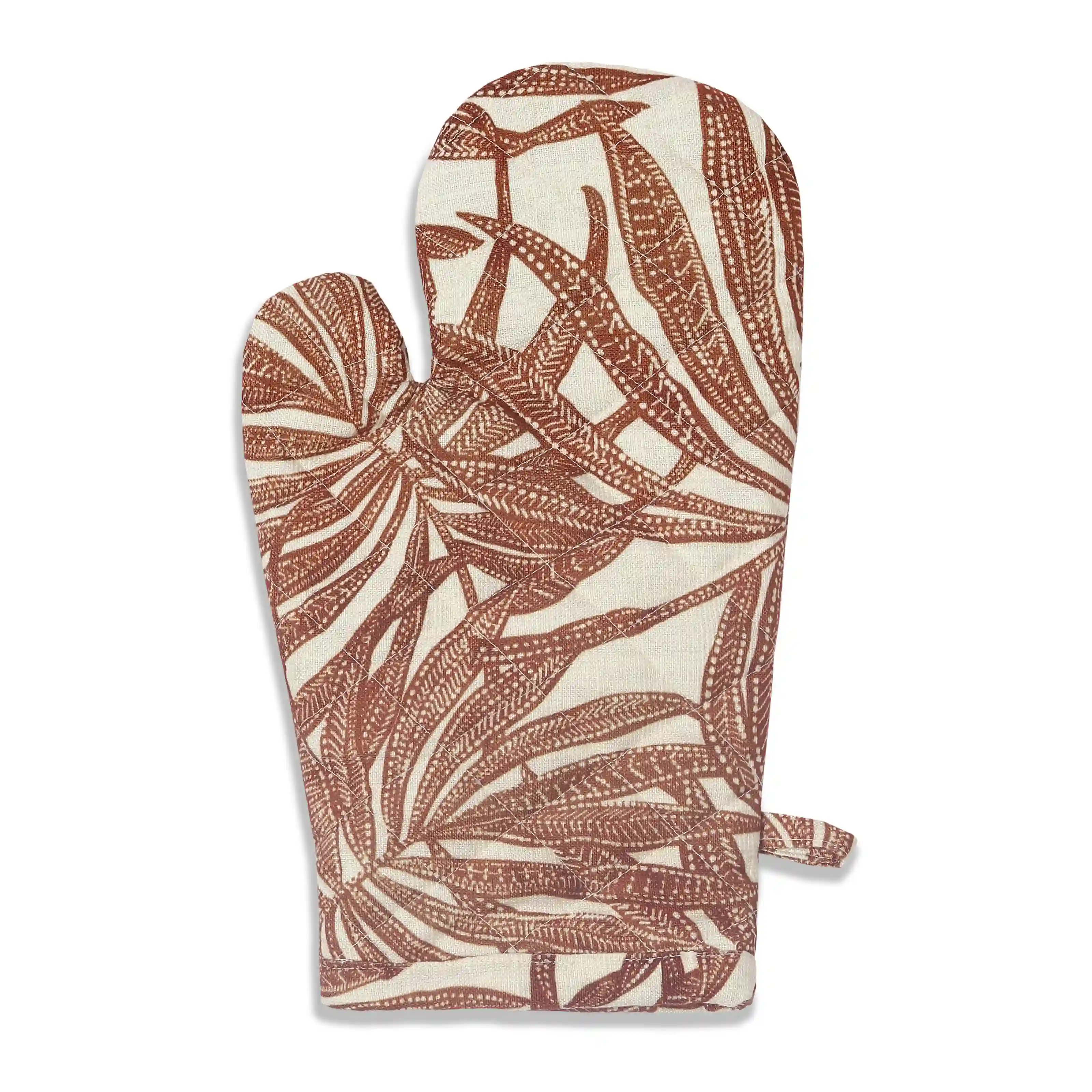 Nonna's Home | Tuscan Inspired Easy to Maintain Quilted Oven Mitts | Designed for Protection | Set of 2 - Image 11