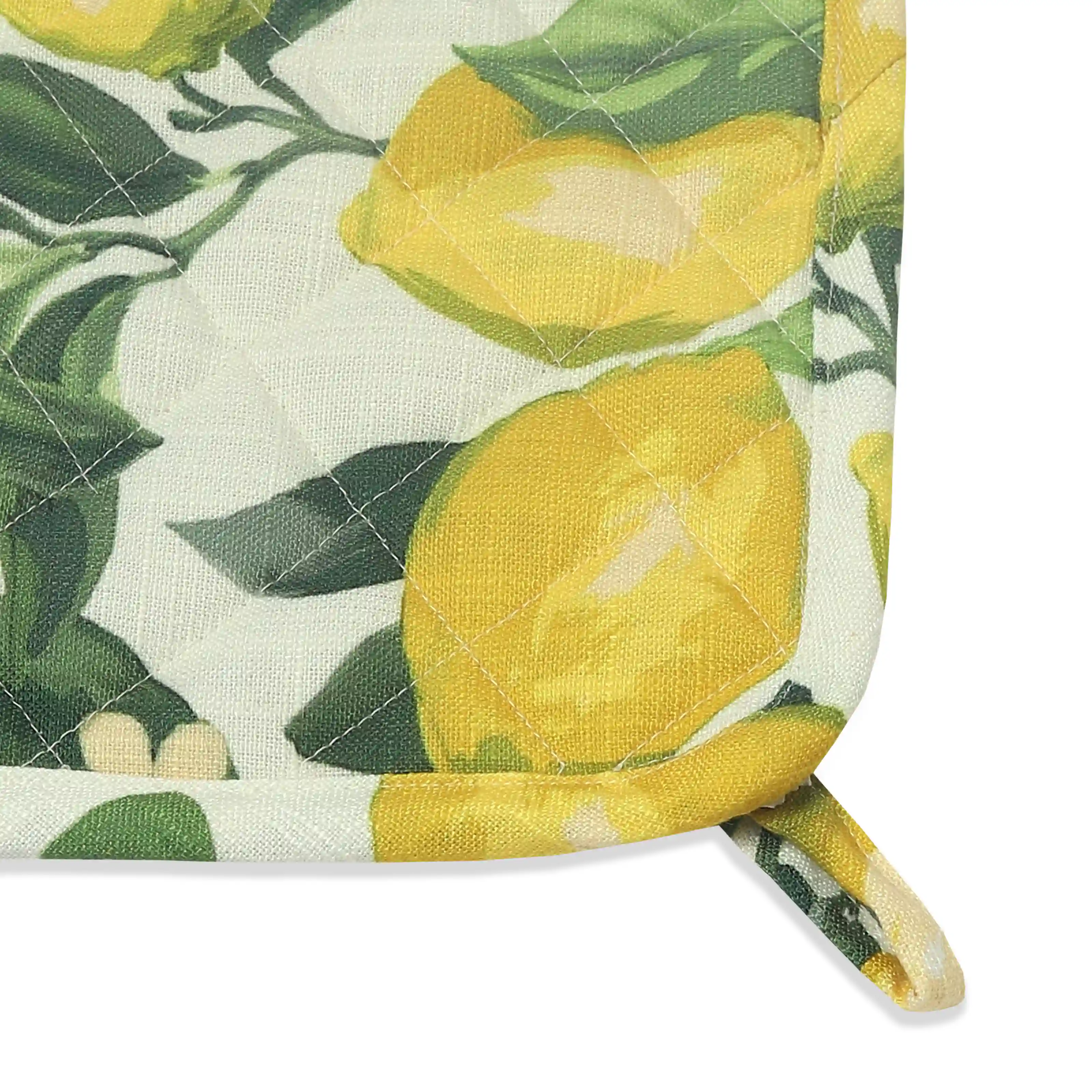 Nonna's Home | Tuscan Inspired Easy to Maintain Quilted Pot Holders | Designed for Protection | Set of 2 - Image 3