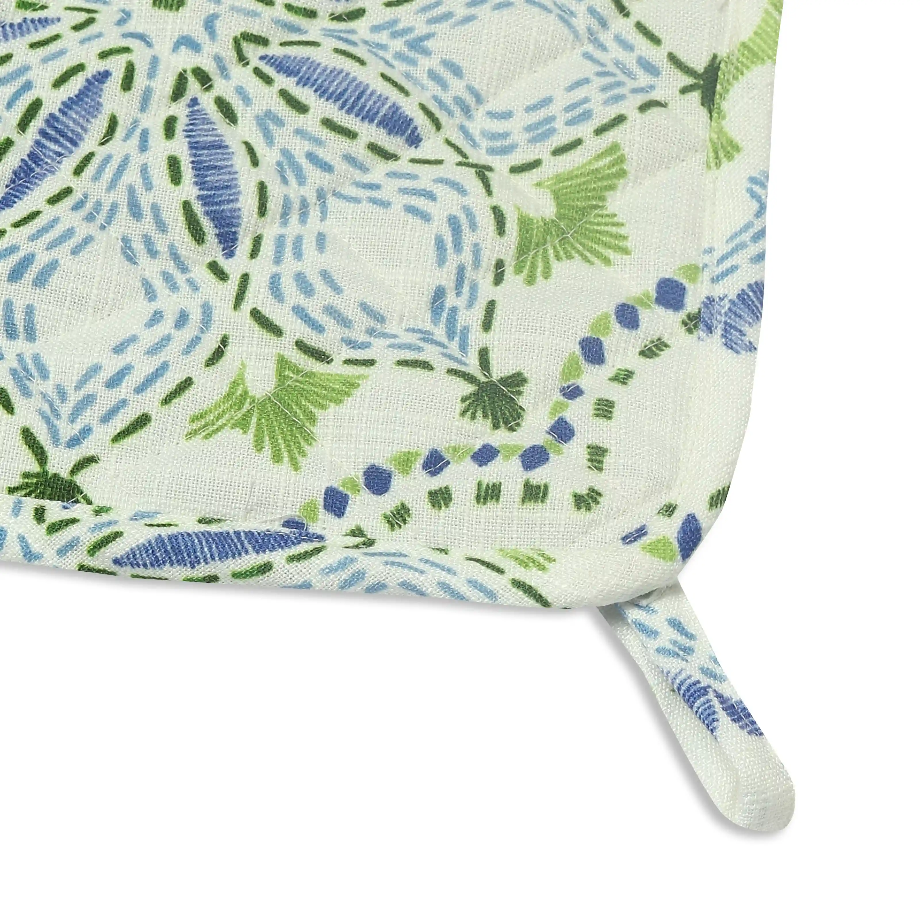 Nonna's Home | Tuscan Inspired Easy to Maintain Quilted Pot Holders | Designed for Protection | Set of 2 - Image 6