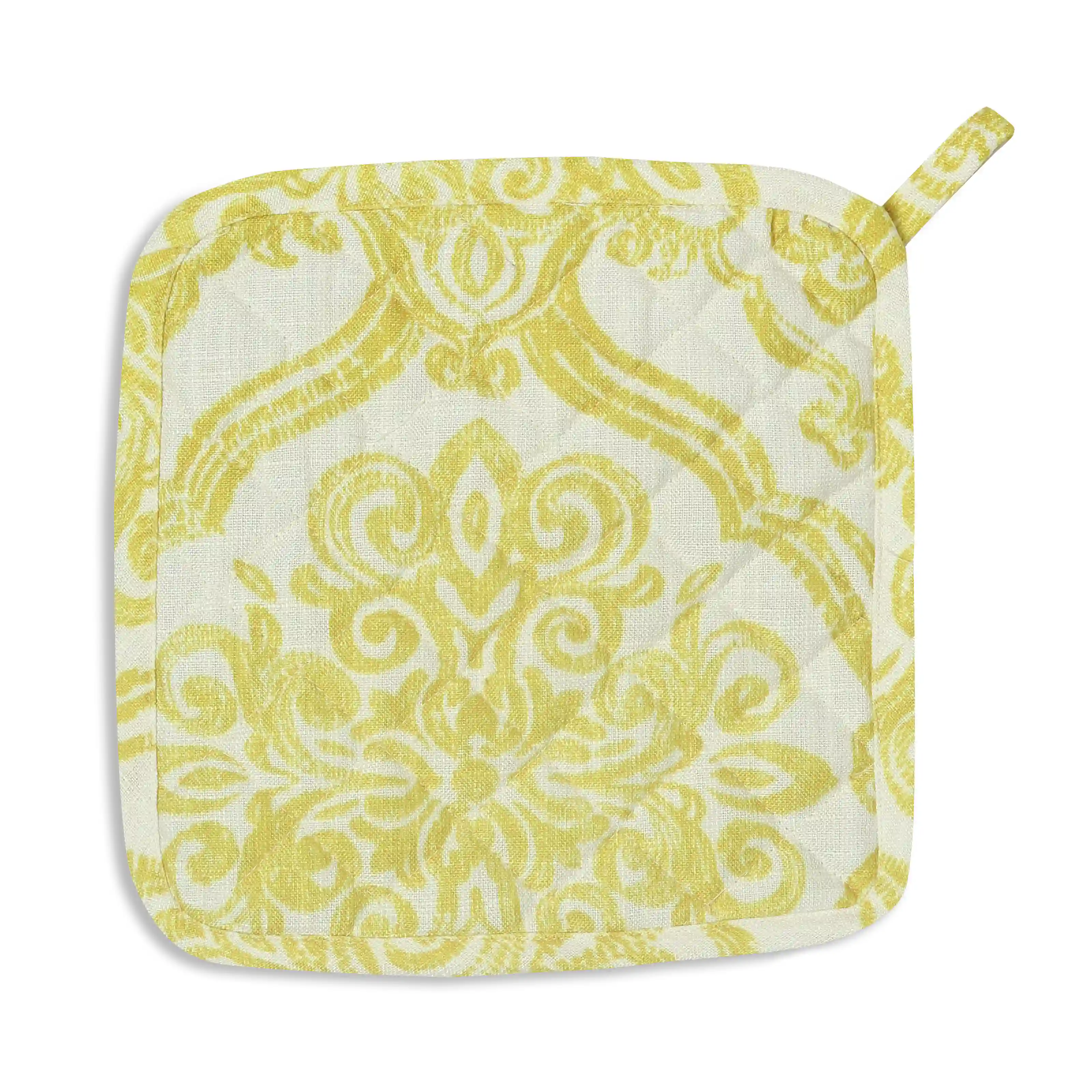 Nonna's Home | Tuscan Inspired Easy to Maintain Quilted Pot Holders | Designed for Protection | Set of 2 - Image 8