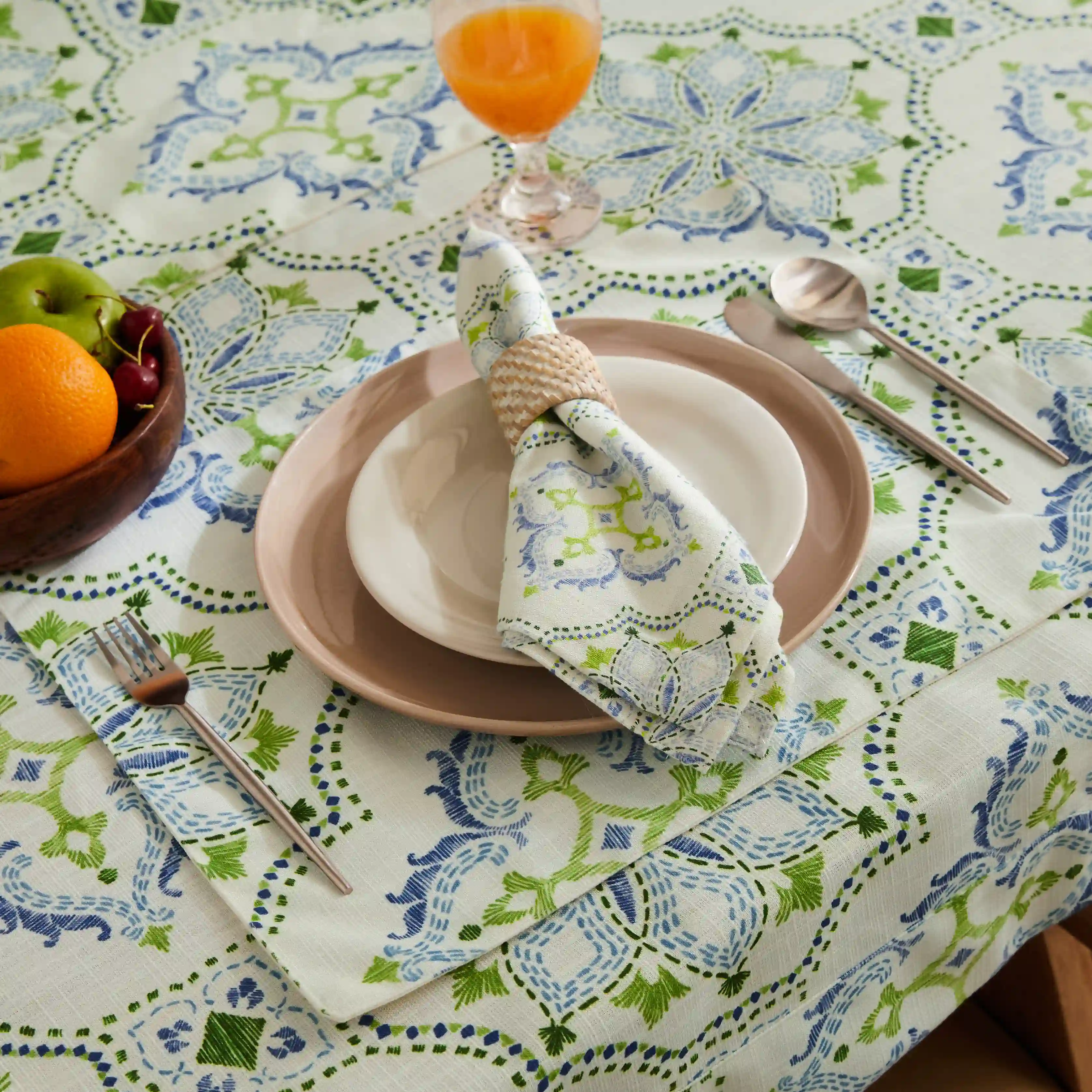 Nonna's Home | Tuscan Inspired Table Cloth - Image 10
